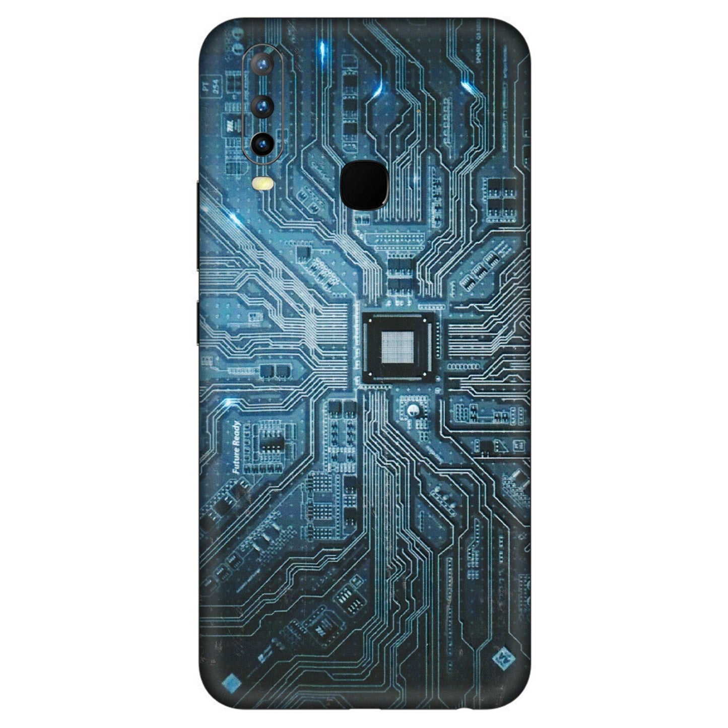 VIVO Z/V/X/T/U/S Series Phone Skins (All Models) - Original Circuit - 3D Embossed Finish (L-267) Vivo U10