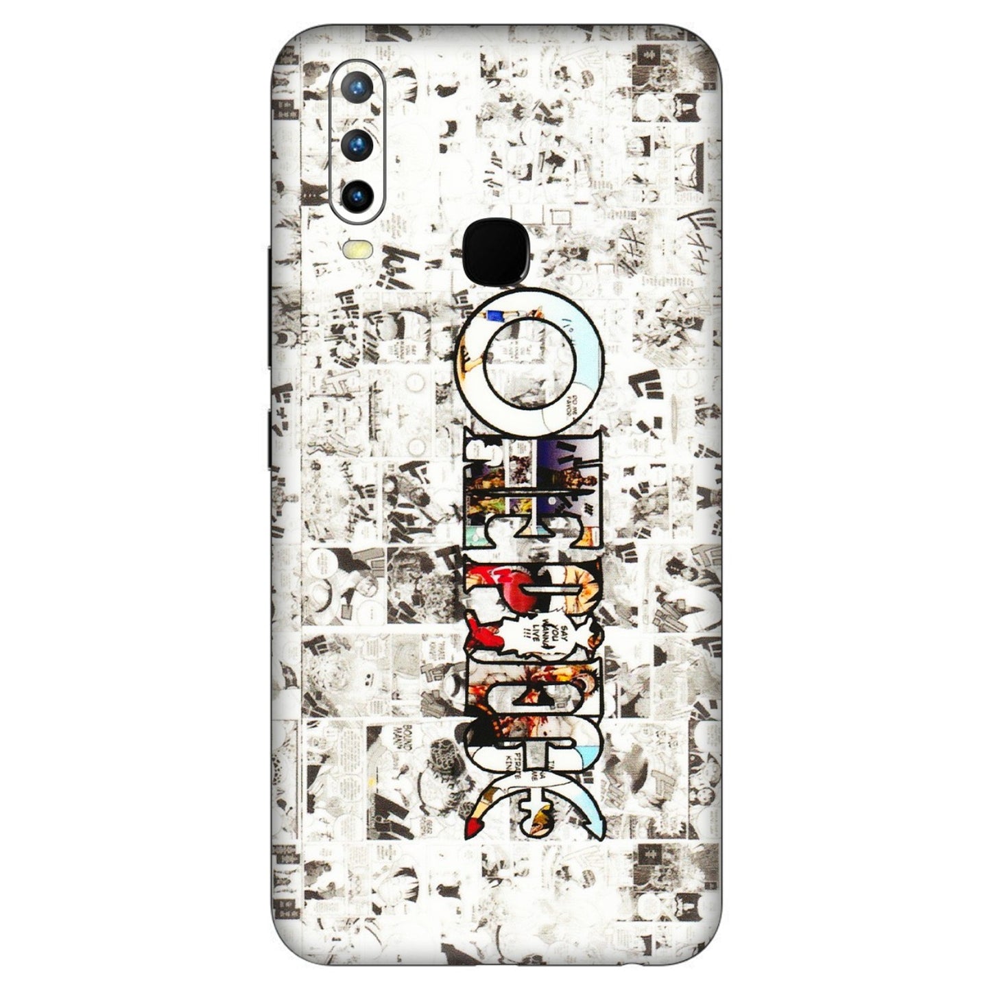 VIVO Z/V/X/T/U/S Series Phone Skins (All Models) - One Piece Manga - 3D Embossed Finish (L-26) Vivo U10
