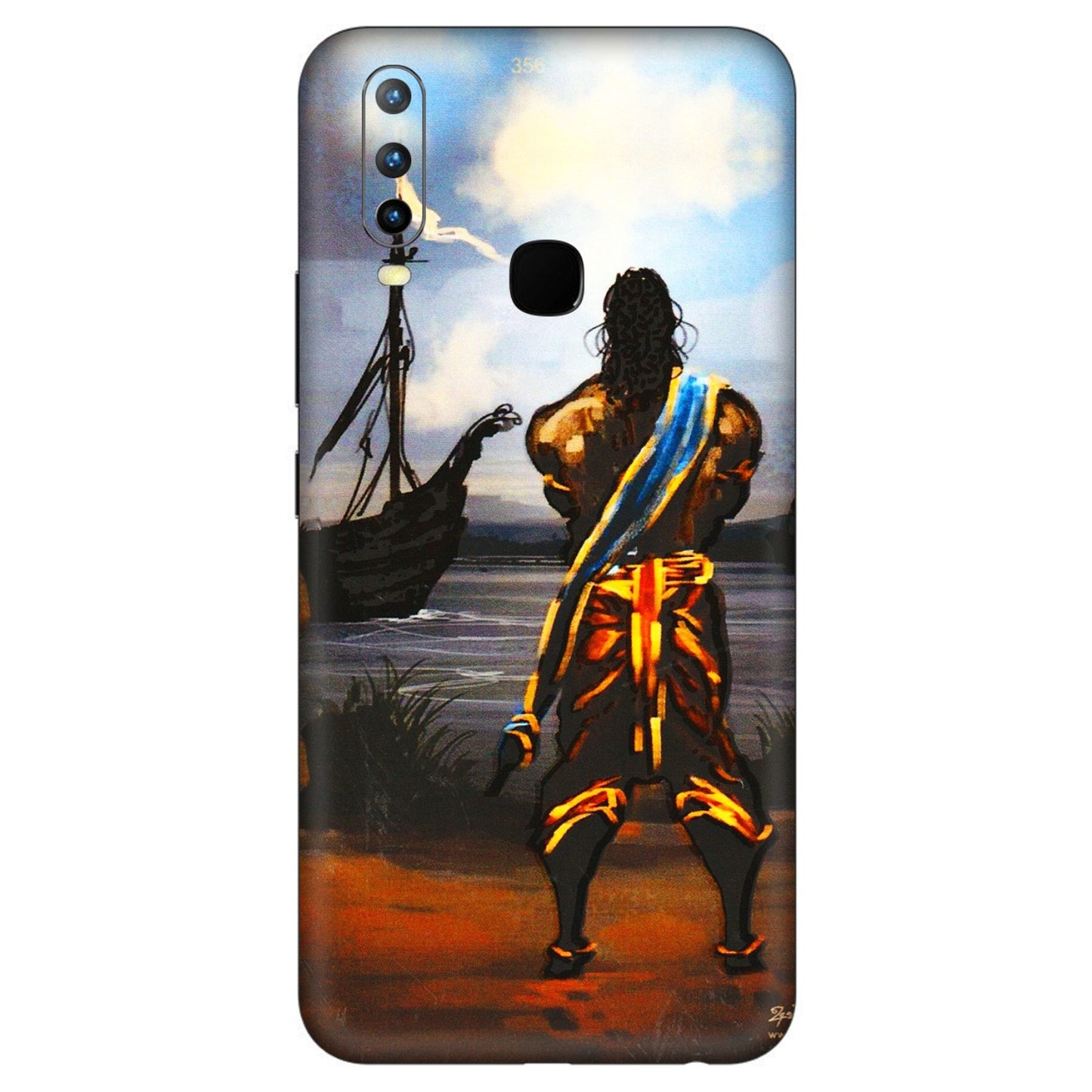 VIVO Z/V/X/T/U/S Series Phone Skins (All Models) - Heavenly God Figure - 3D Embossed Finish (L-34) Vivo U10