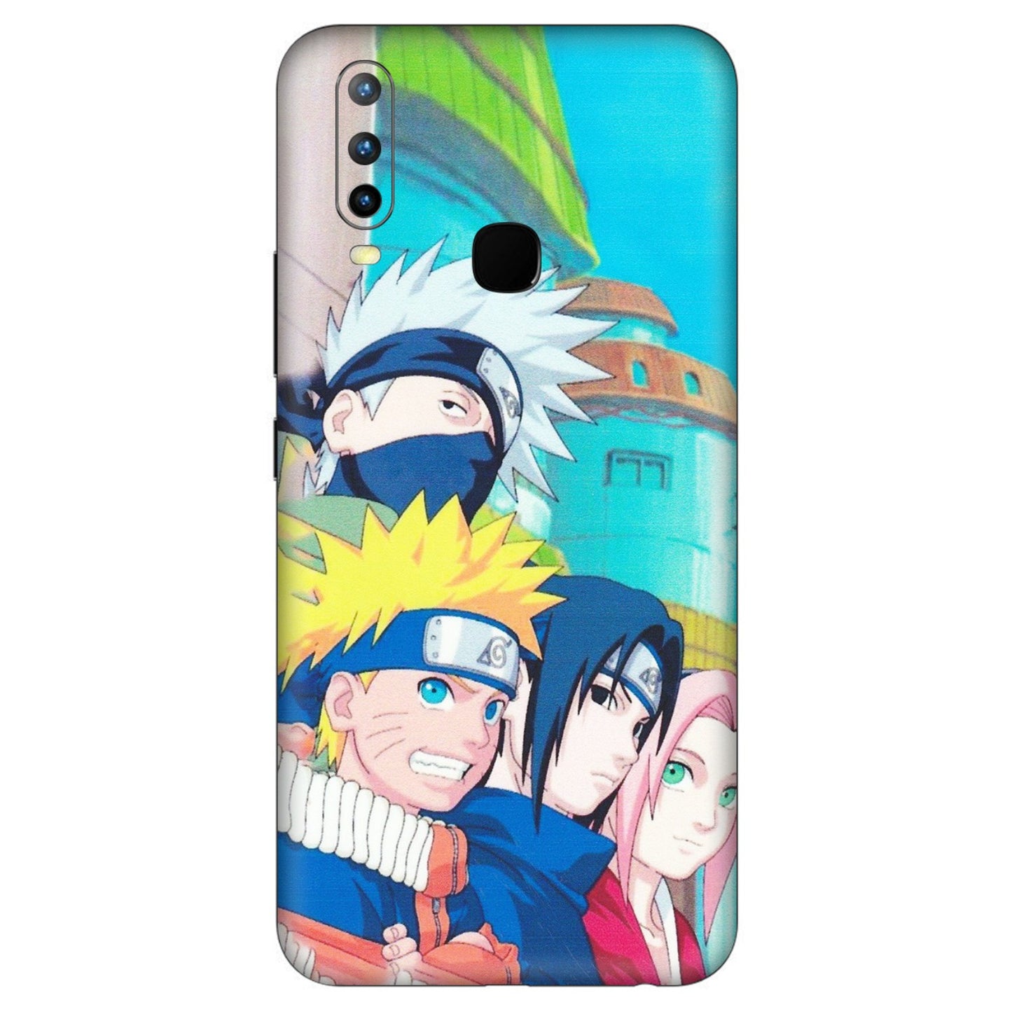 VIVO Z/V/X/T/U/S Series Phone Skins (All Models) - Team Minato And Kakashi - Matte Finish (M-101) Vivo U10
