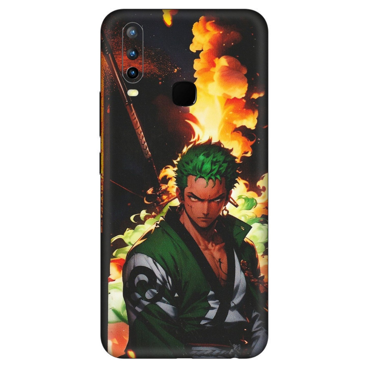VIVO Z/V/X/T/U/S Series Phone Skins (All Models) - Roronoa Zoro - Matte Finish (M-102) Vivo U10