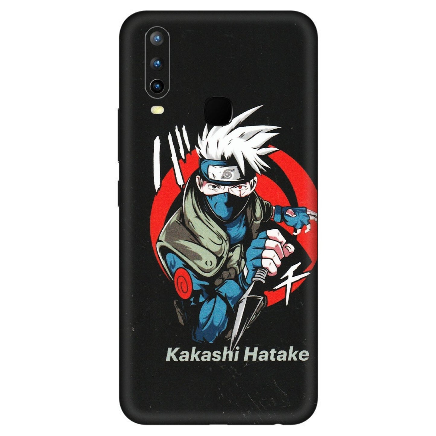 VIVO Z/V/X/T/U/S Series Phone Skins (All Models) - Naruto Kakashi Hatake Killer - Matte Finish (M-114) Vivo U10