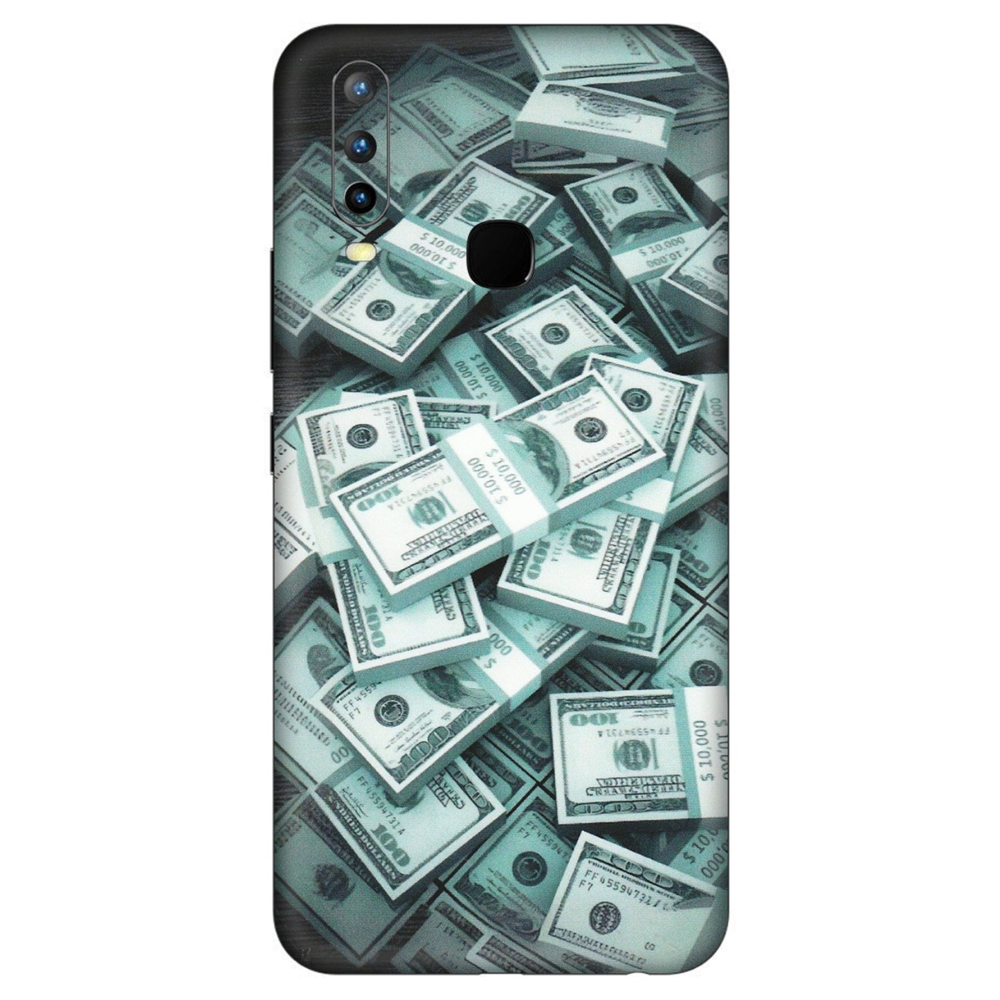 VIVO Z/V/X/T/U/S Series Phone Skins (All Models) - Hundred Dollar Bill - Matte Finish (M-162) Vivo U10