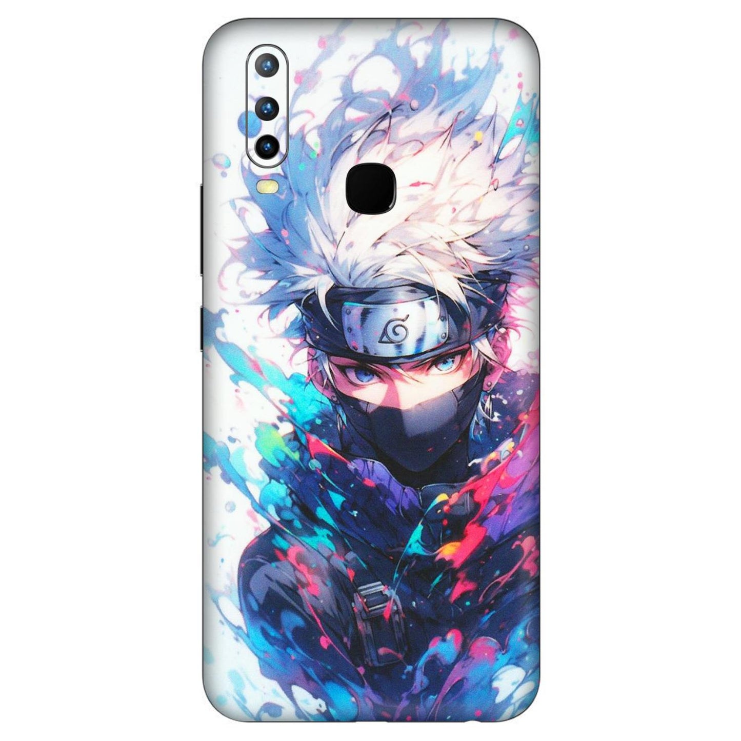 VIVO Z/V/X/T/U/S Series Phone Skins (All Models) - Naruto Face Mask - Matte Finish (M-03) Vivo U10