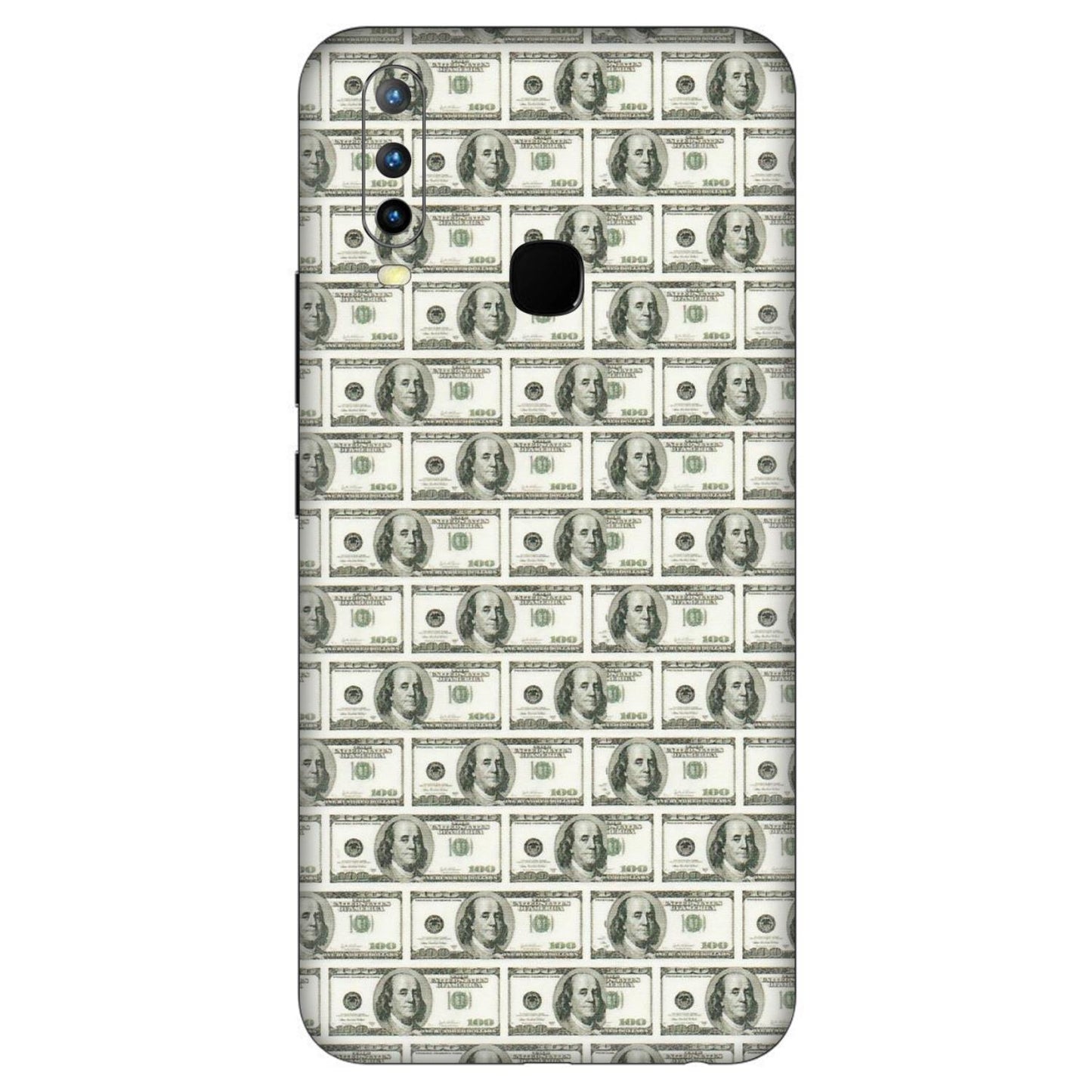 VIVO Z/V/X/T/U/S Series Phone Skins (All Models) - I Love Dollars - Matte Finish (M-40) Vivo U10