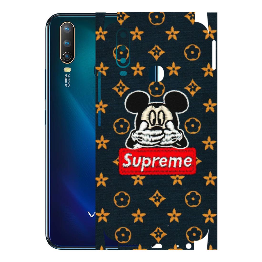 VIVO Z/V/X/T/U/S Series Phone Skins (All Models) - Mickey Supreme - Matte Finish (M-83) Vivo U10