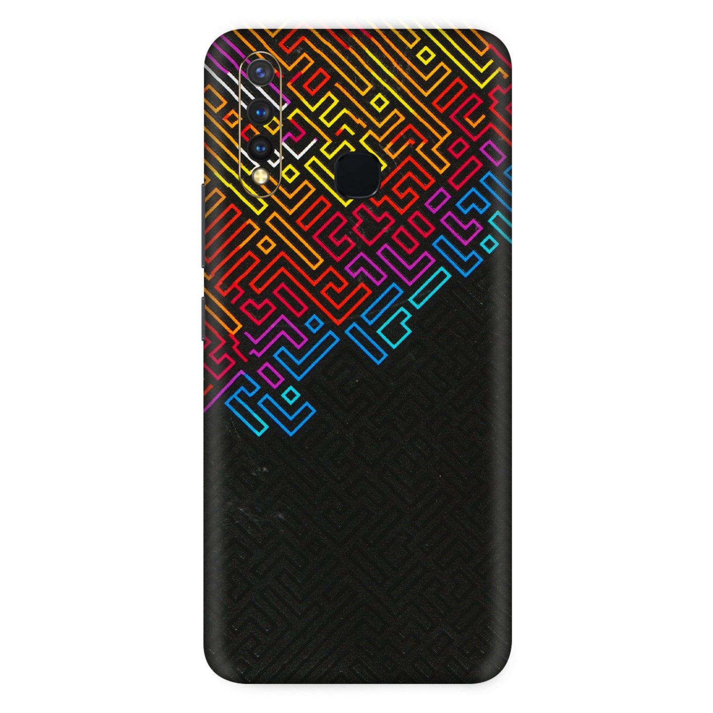 VIVO Z/V/X/T/U/S Series Phone Skins (All Models) - Dotme Pattern Art - 3D Embossed Finish (L-121) Vivo U20