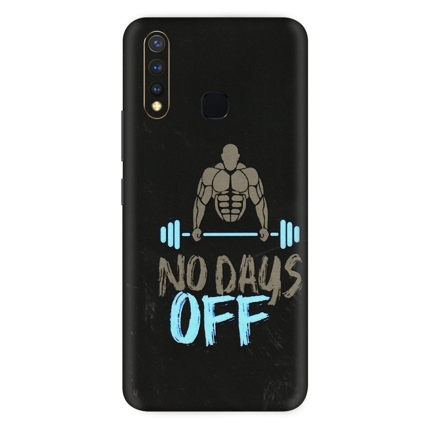 VIVO Z/V/X/T/U/S Series Phone Skins (All Models) - Gym Lover - 3D Embossed Finish (L-127) Vivo U20