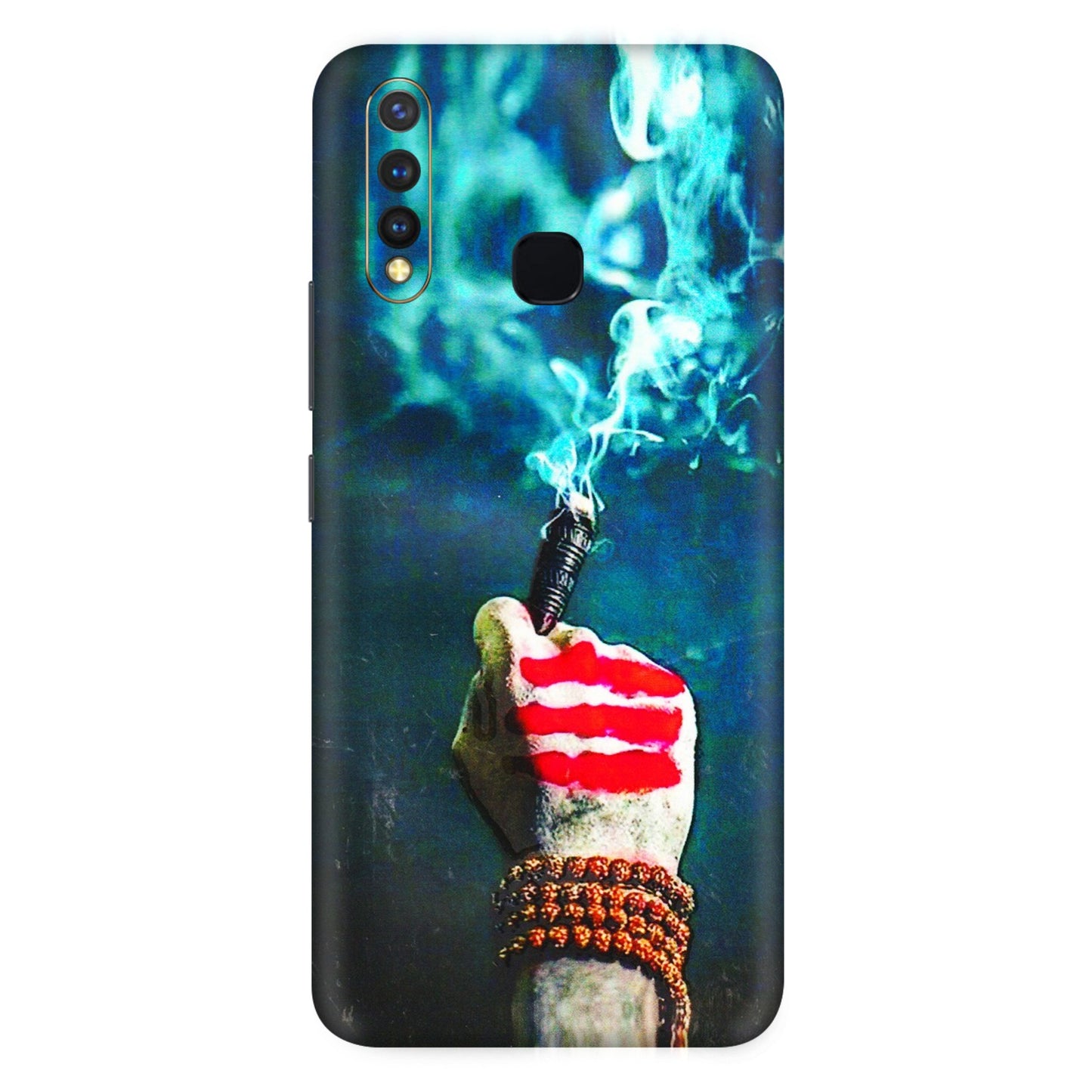 VIVO Z/V/X/T/U/S Series Phone Skins (All Models) - Mahadev Bhakt - 3D Embossed Finish (L-146) Vivo U20