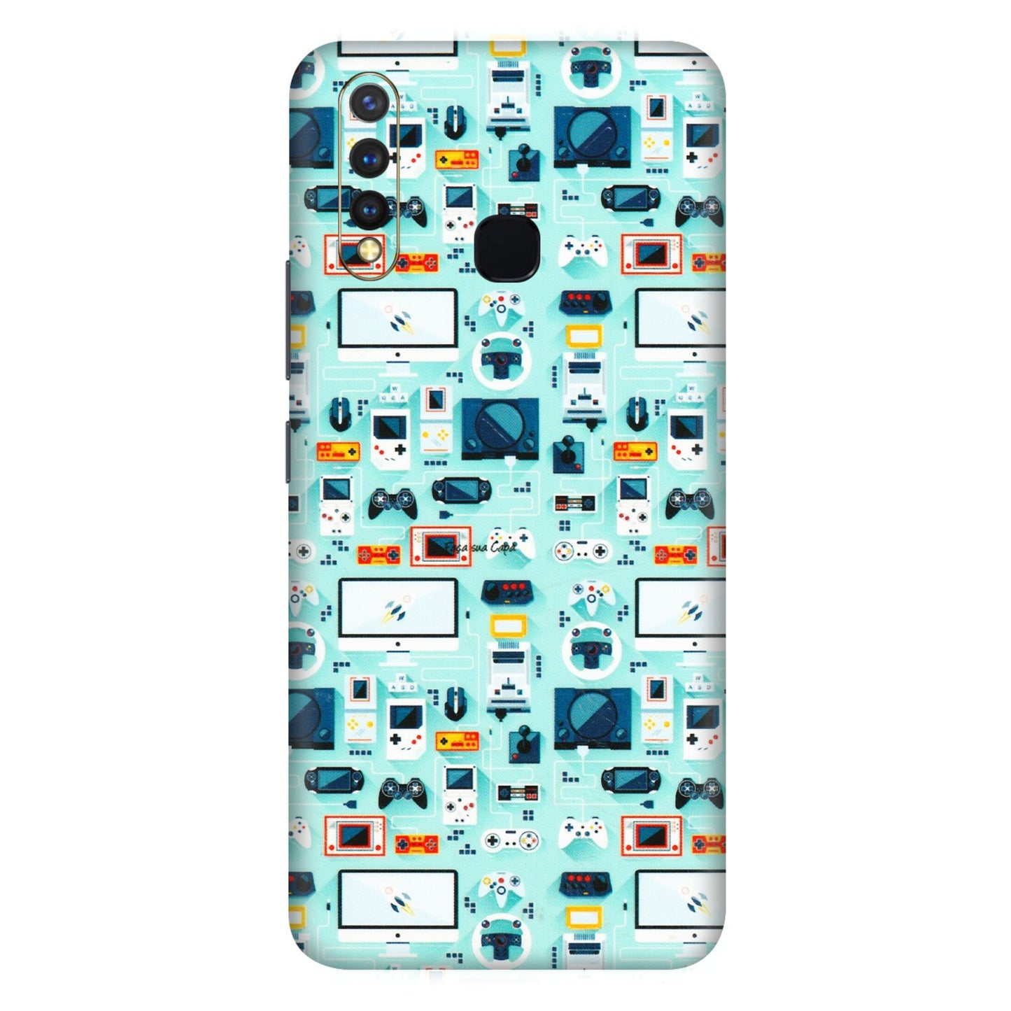 VIVO Z/V/X/T/U/S Series Phone Skins (All Models) - Gadgets Doodle - 3D Embossed Finish (L-184) Vivo U20
