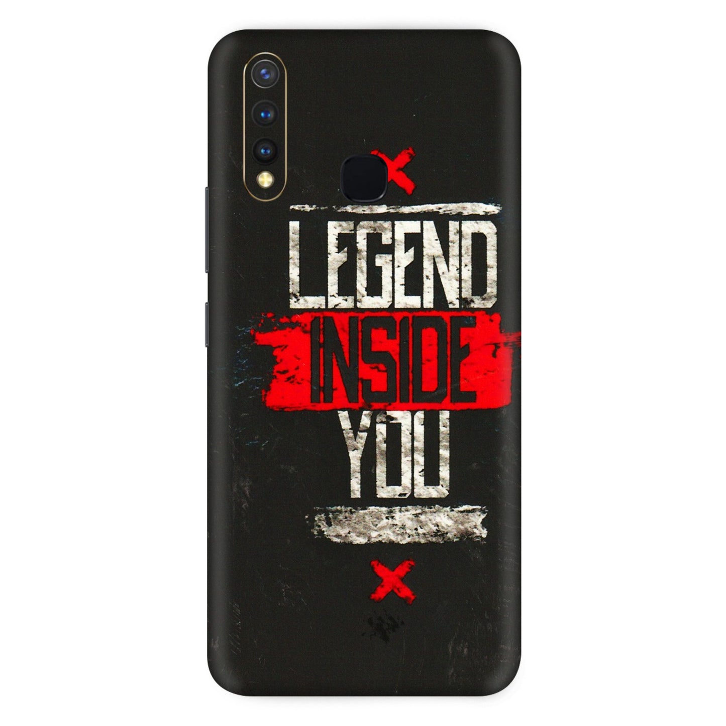VIVO Z/V/X/T/U/S Series Phone Skins (All Models) - Legend Inside You - 3D Embossed Finish (L-186) Vivo U20