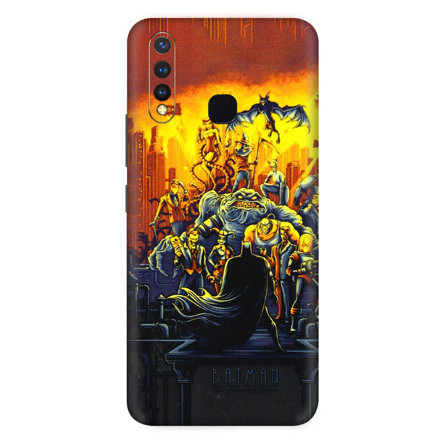 VIVO Z/V/X/T/U/S Series Phone Skins (All Models) - Games Doodles - 3D Embossed Finish (L-24) Vivo U20