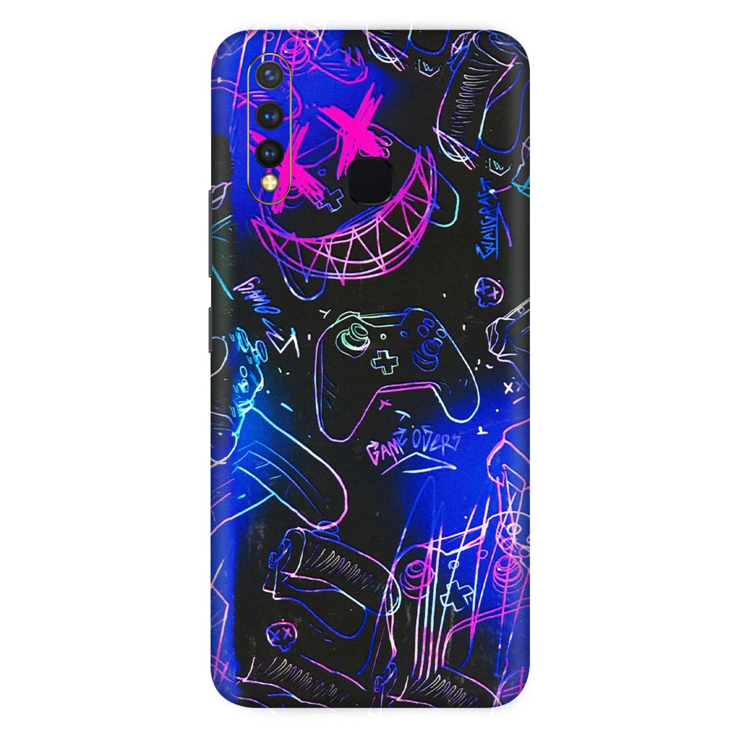 VIVO Z/V/X/T/U/S Series Phone Skins (All Models) - Gamers Paradise - 3D Embossed Finish (L-258) Vivo U20