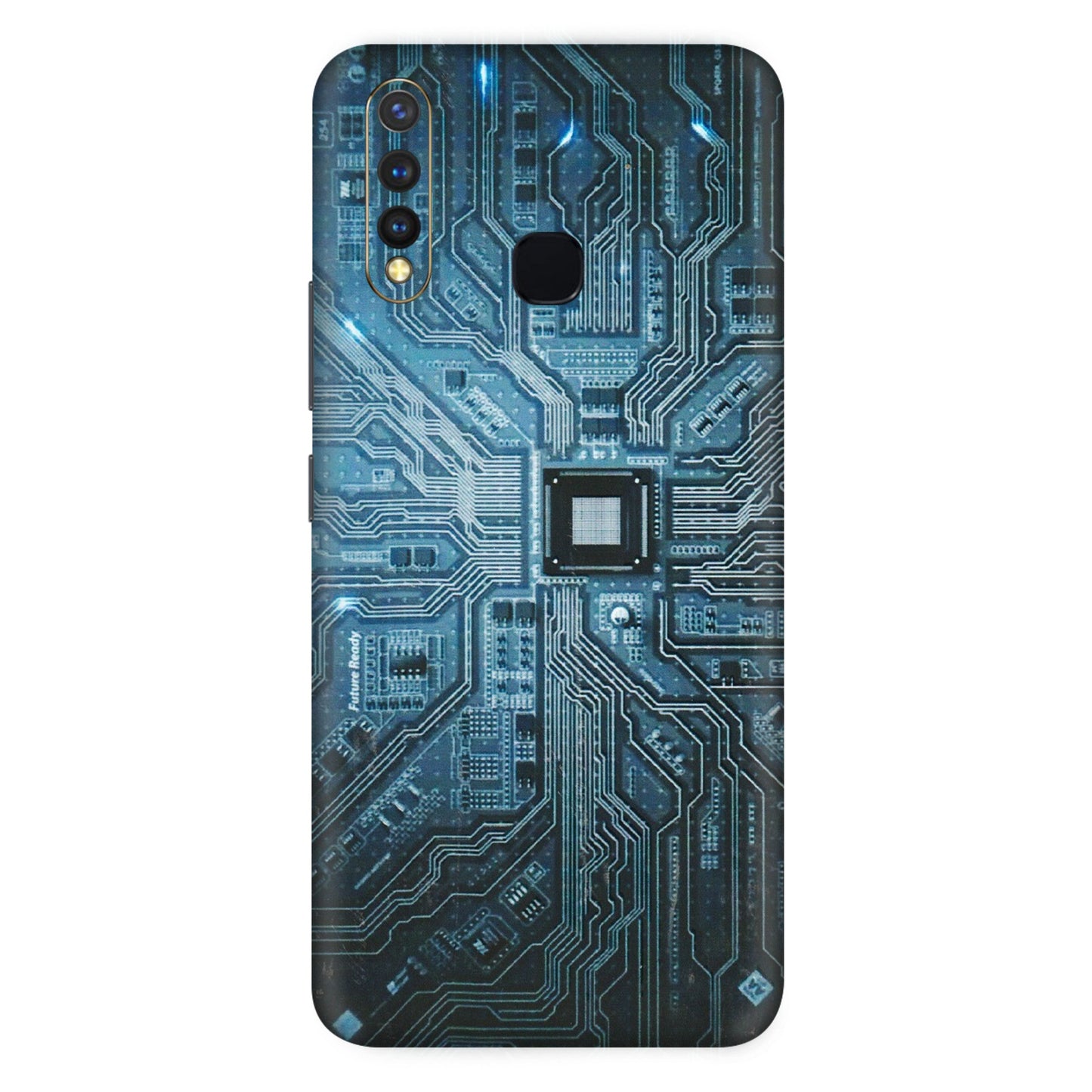 VIVO Z/V/X/T/U/S Series Phone Skins (All Models) - Original Circuit - 3D Embossed Finish (L-267) Vivo U20
