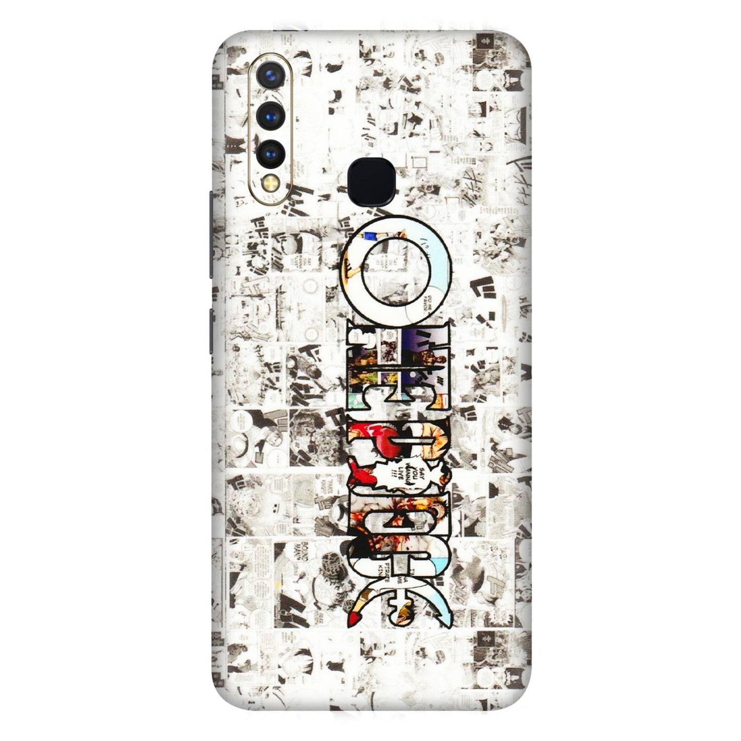 VIVO Z/V/X/T/U/S Series Phone Skins (All Models) - One Piece Manga - 3D Embossed Finish (L-26) Vivo U20