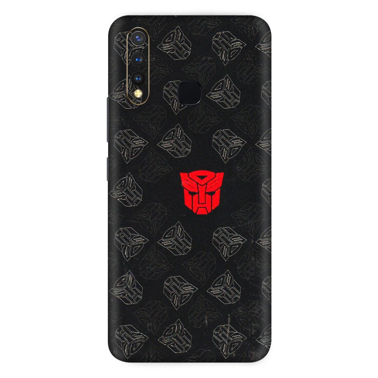 VIVO Z/V/X/T/U/S Series Phone Skins (All Models) - Transformers Devastation - 3D Embossed Finish (L-301) Vivo U20