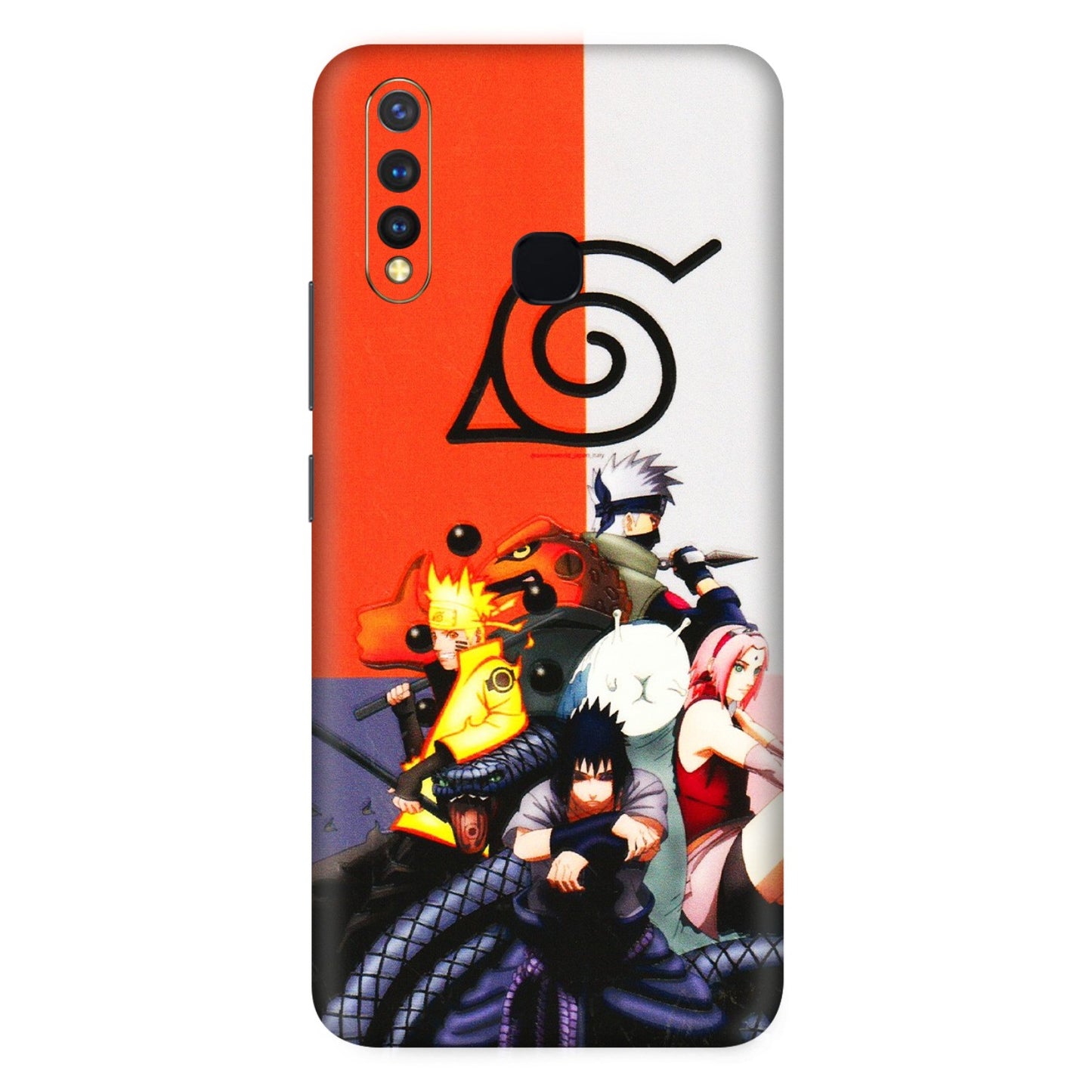 VIVO Z/V/X/T/U/S Series Phone Skins (All Models) - Naruto Final Fight - 3D Embossed Finish (L-33) Vivo U20