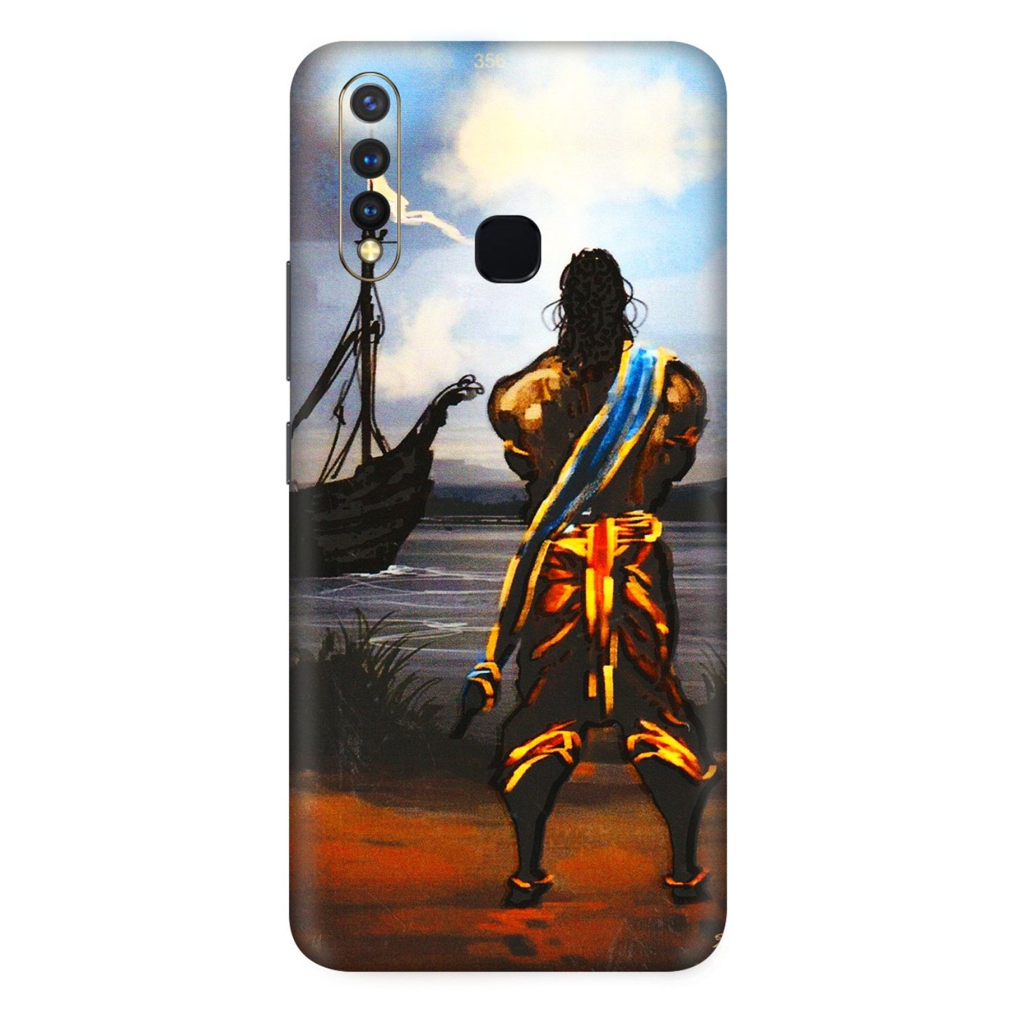 VIVO Z/V/X/T/U/S Series Phone Skins (All Models) - Heavenly God Figure - 3D Embossed Finish (L-34) Vivo U20