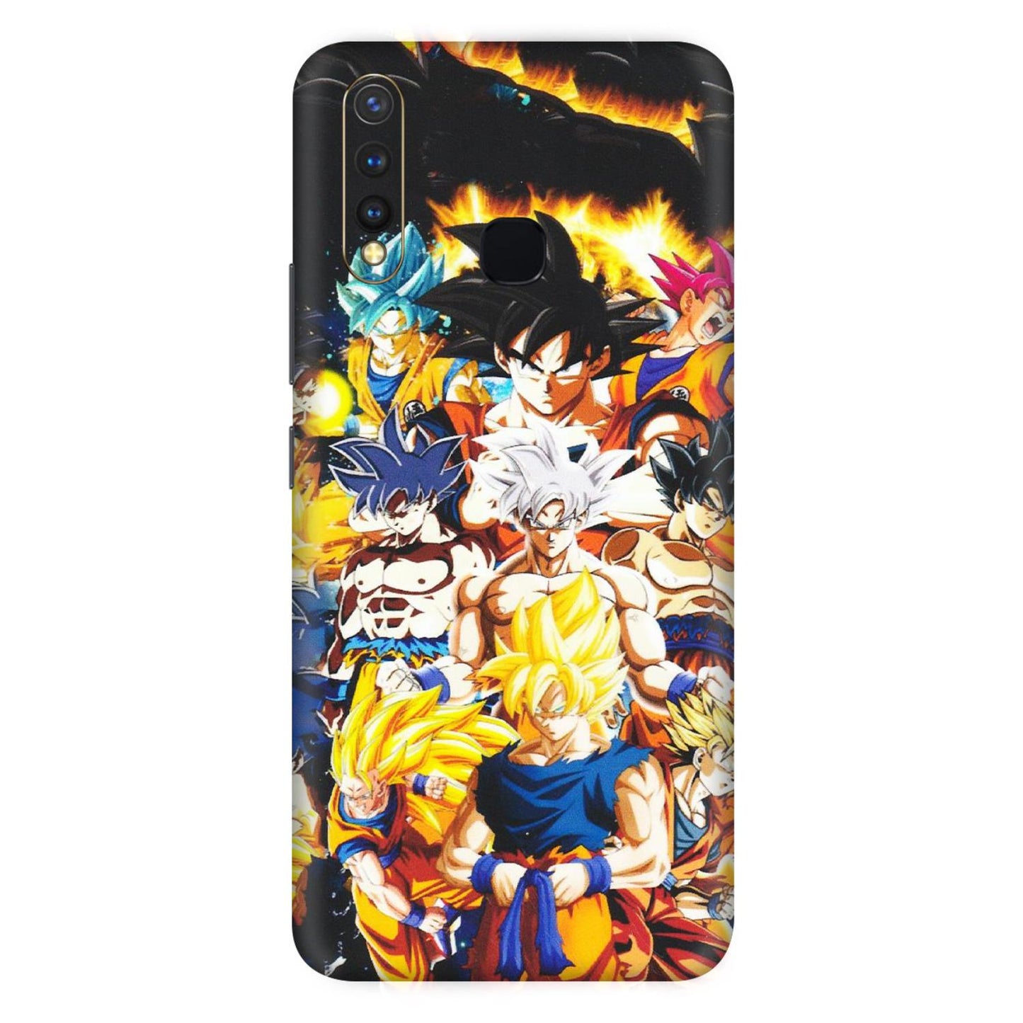 VIVO Z/V/X/T/U/S Series Phone Skins (All Models) - Ultimate Dragon Ball Z - Matte Finish (M-100) Vivo U20