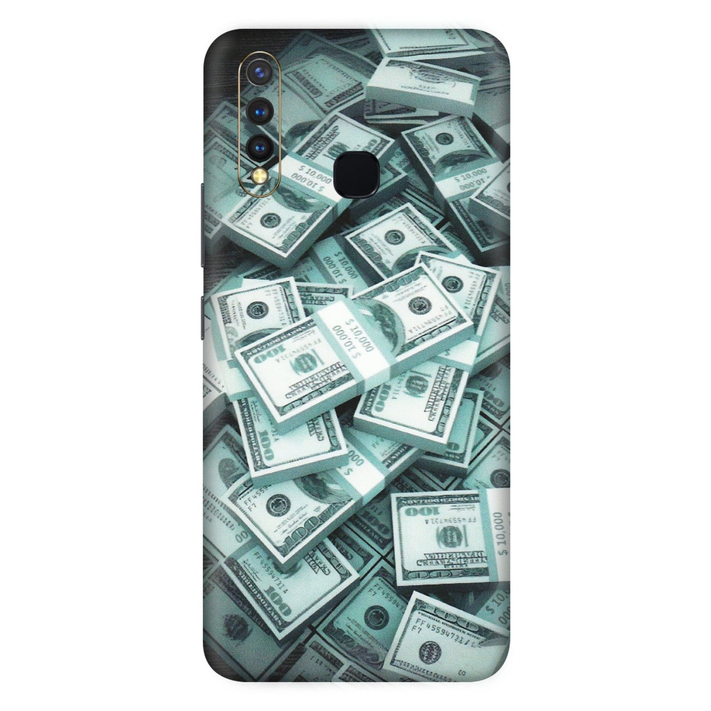 VIVO Z/V/X/T/U/S Series Phone Skins (All Models) - Hundred Dollar Bill - Matte Finish (M-162) Vivo U20