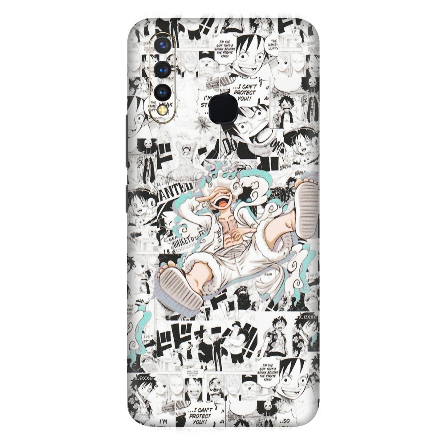 VIVO Z/V/X/T/U/S Series Phone Skins (All Models) - One Piece Comic - Matte Finish (M-168) Vivo U20