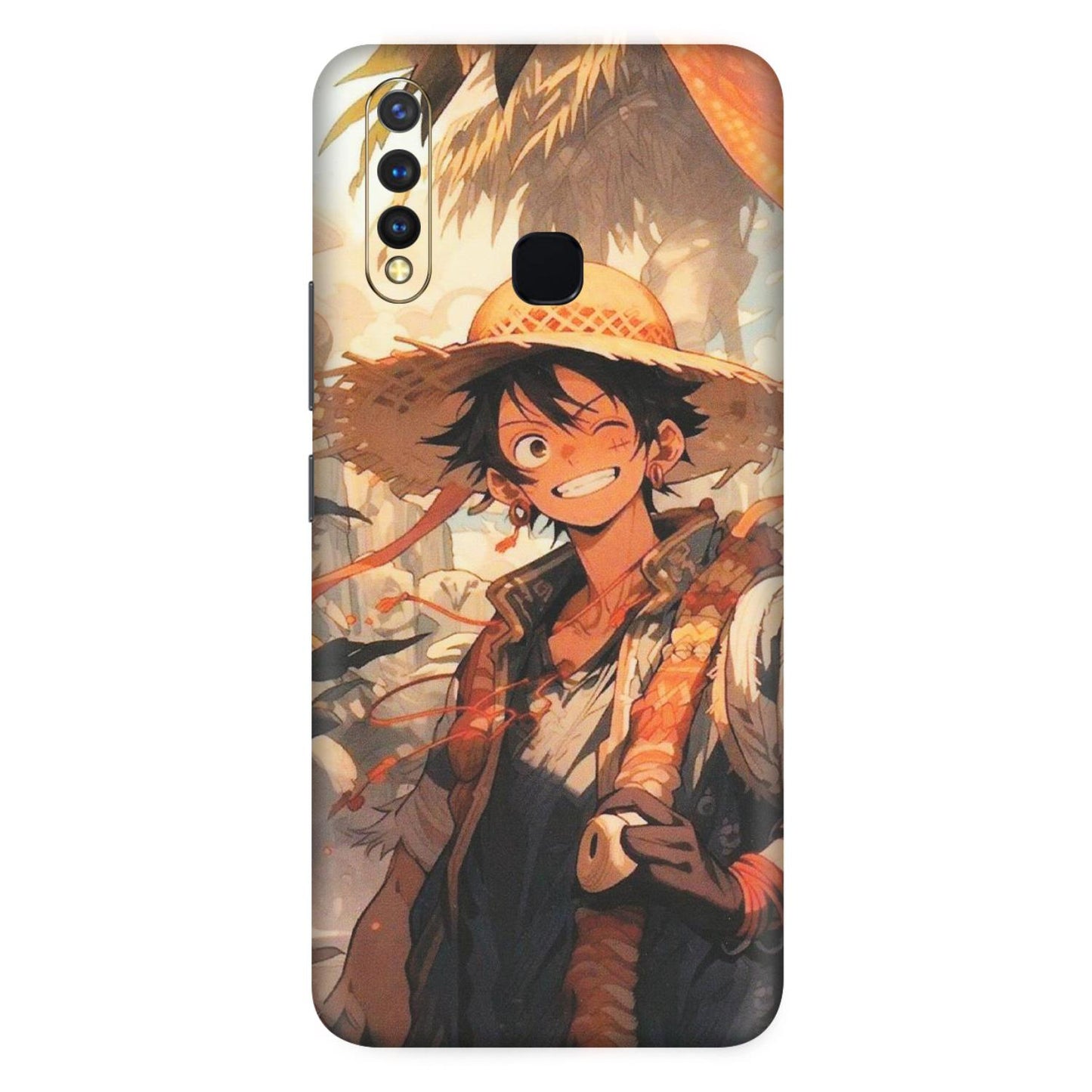 VIVO Z/V/X/T/U/S Series Phone Skins (All Models) - Anime Character Smile - Matte Finish (M-33) Vivo U20