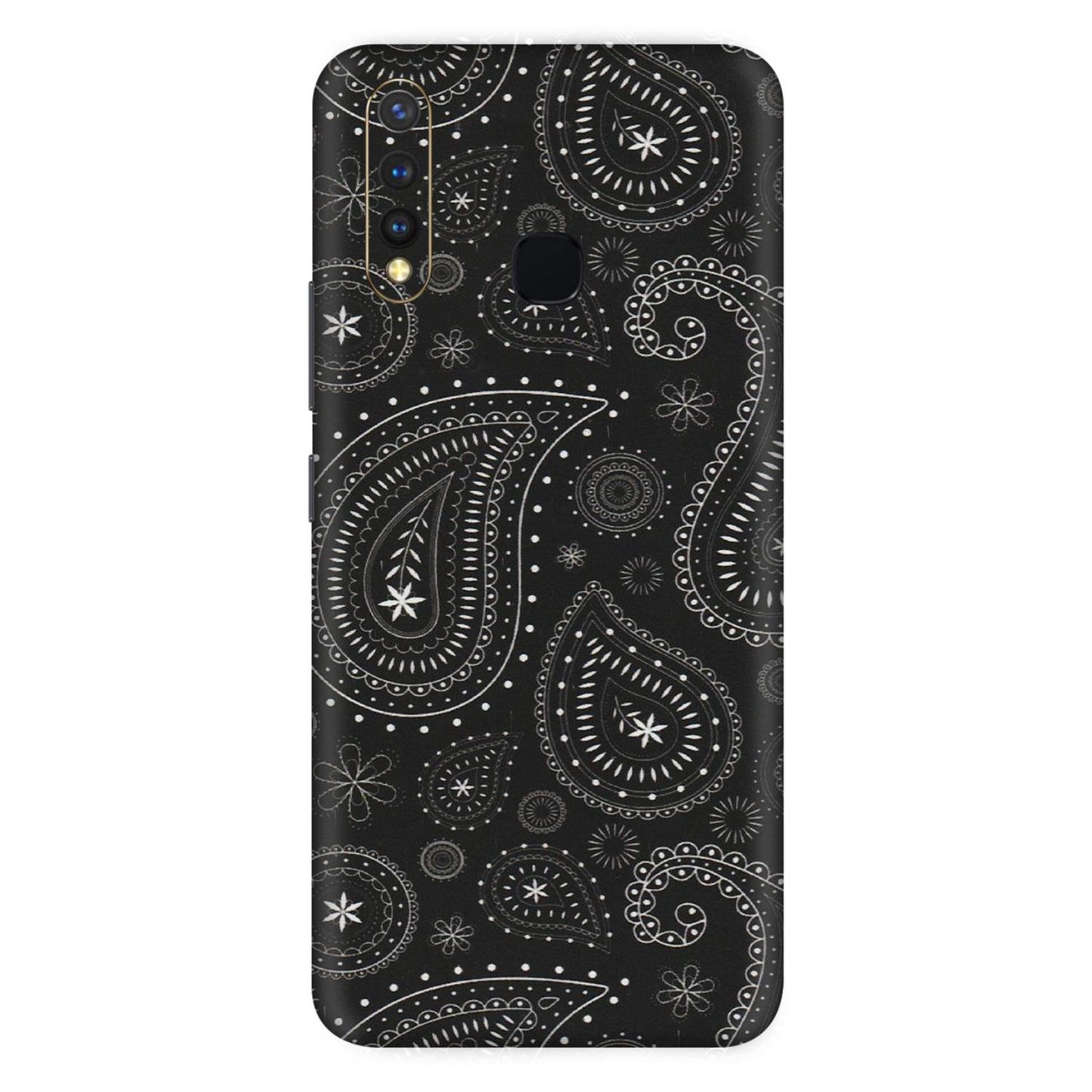 VIVO Z/V/X/T/U/S Series Phone Skins (All Models) - Black Sober Kerry - Matte Finish (M-37) Vivo U20