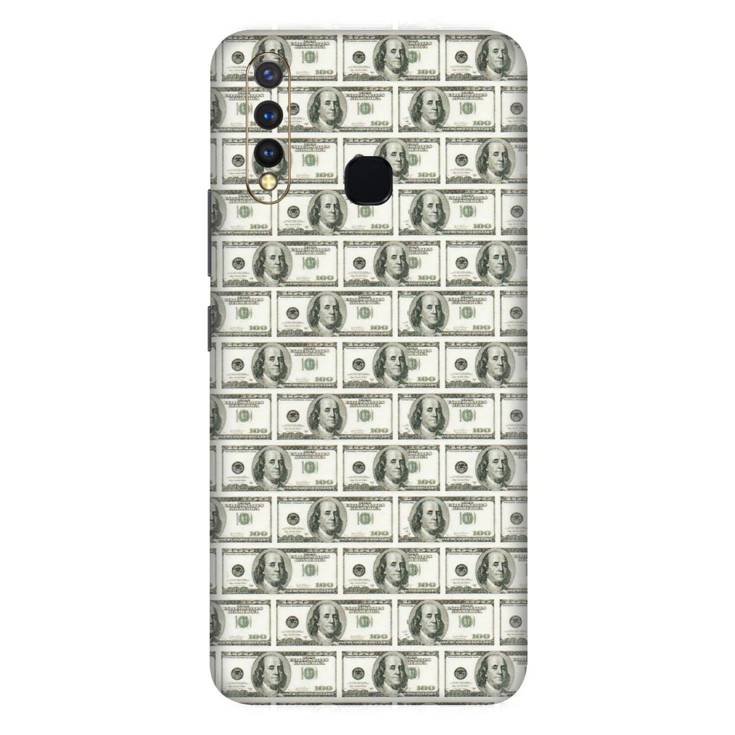 VIVO Z/V/X/T/U/S Series Phone Skins (All Models) - I Love Dollars - Matte Finish (M-40) Vivo U20