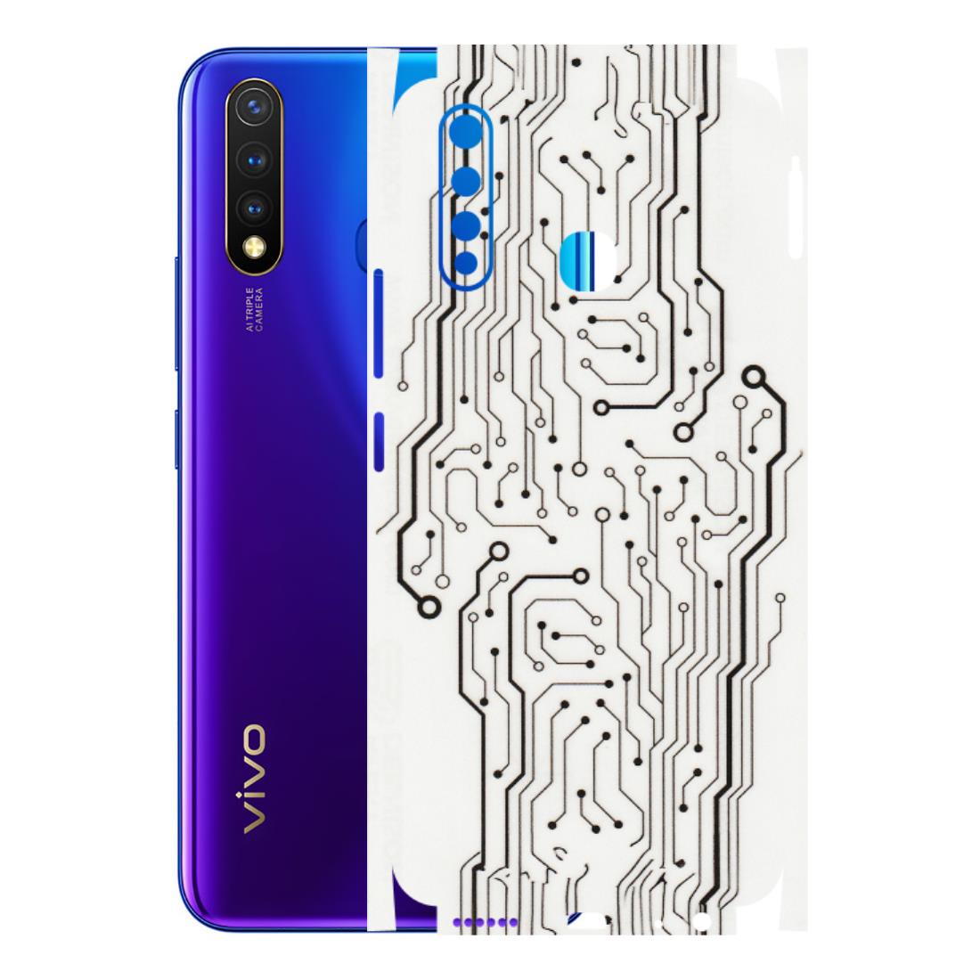 VIVO Z/V/X/T/U/S Series Phone Skins (All Models) - Tech Circuits - Transparent Finish (T-03) Vivo U20