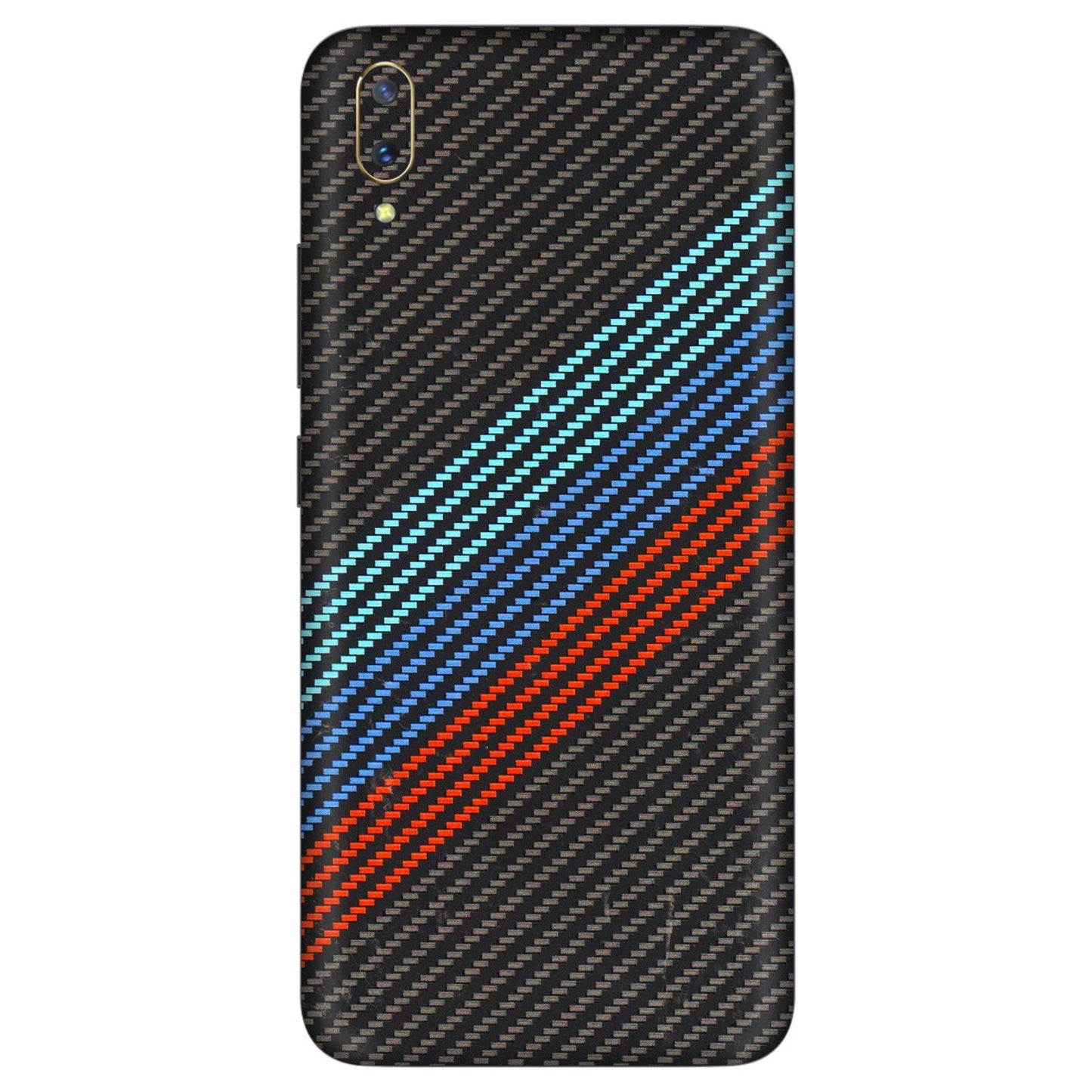 VIVO Z/V/X/T/U/S Series Phone Skins (All Models) - Carbon BM - 3D Embossed Finish (L-302) Vivo V11