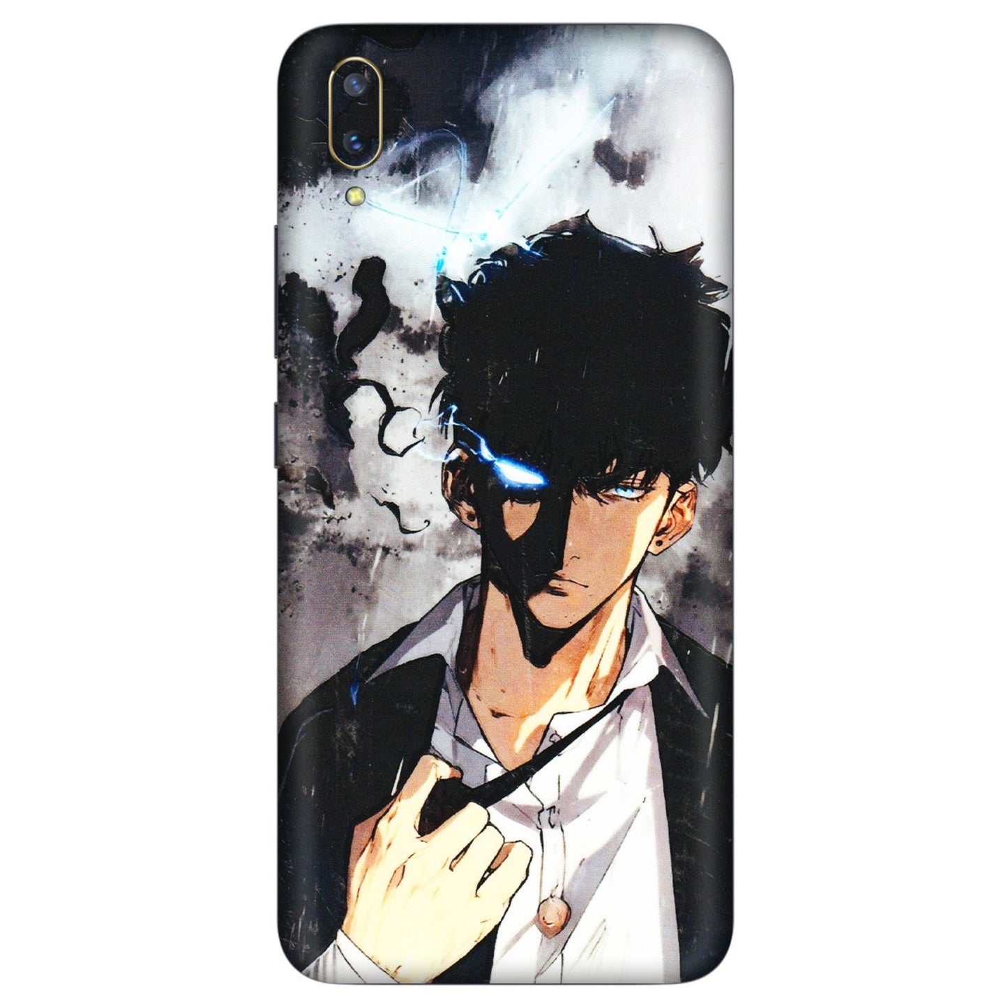 VIVO Z/V/X/T/U/S Series Phone Skins (All Models) - Sung Jinwoo Manhwa Anime - 3D Embossed Finish (L-328) Vivo V11
