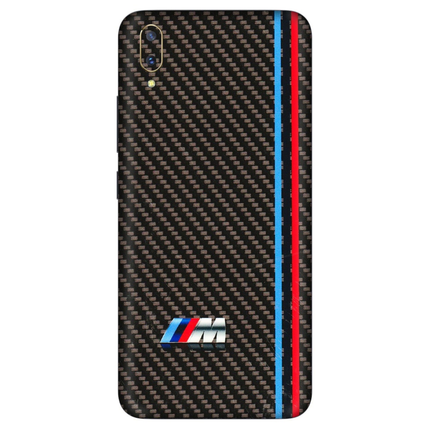 VIVO Z/V/X/T/U/S Series Phone Skins (All Models) - BM Carbon Fiber Feels - 3D Embossed Finish (L-38) Vivo V11