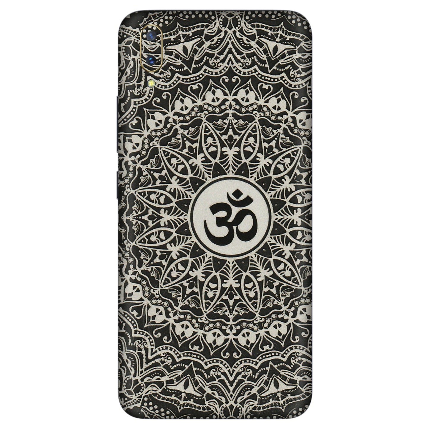 VIVO Z/V/X/T/U/S Series Phone Skins (All Models) - Aum Elegant Mandala - 3D Embossed Finish (L-62) Vivo V11