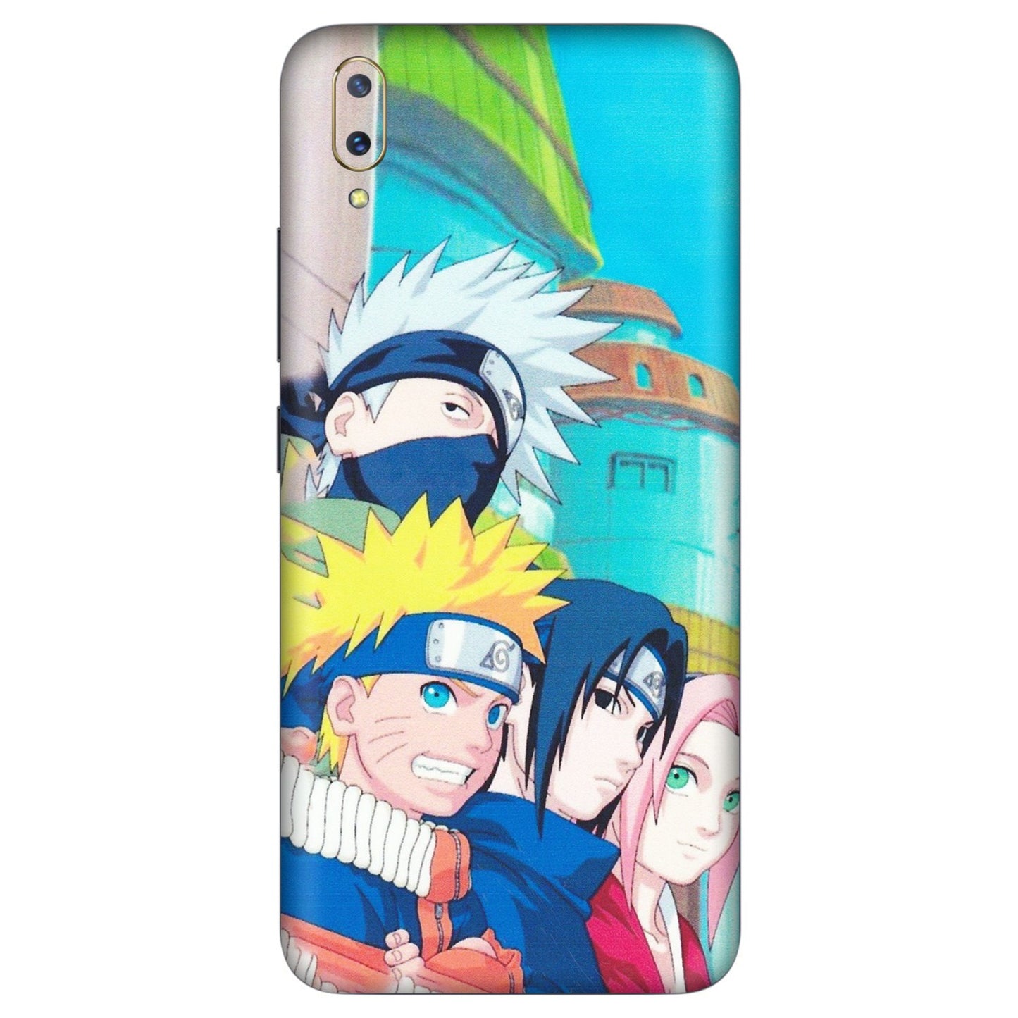 VIVO Z/V/X/T/U/S Series Phone Skins (All Models) - Team Minato And Kakashi - Matte Finish (M-101) Vivo V11