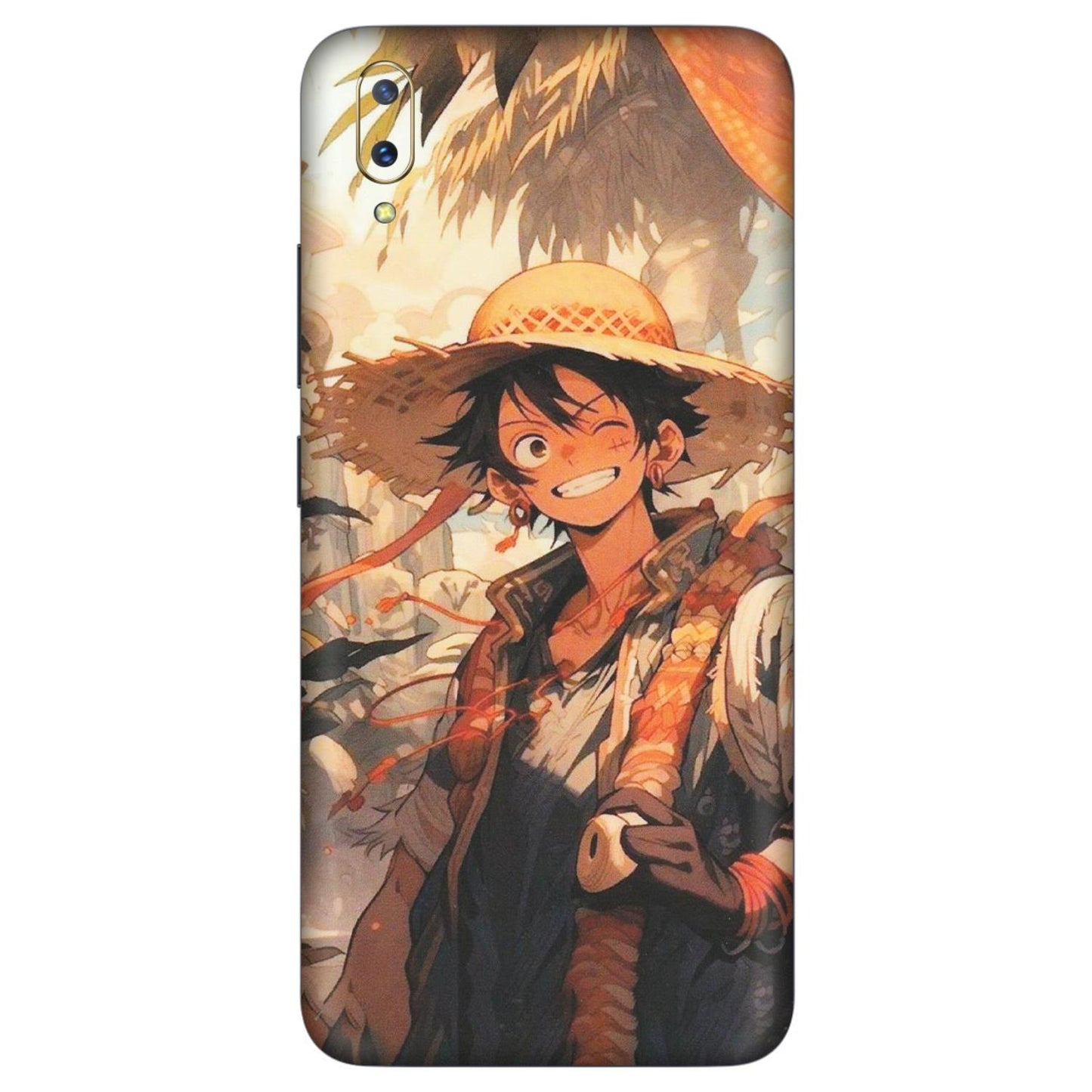 VIVO Z/V/X/T/U/S Series Phone Skins (All Models) - Anime Character Smile - Matte Finish (M-33) Vivo V11