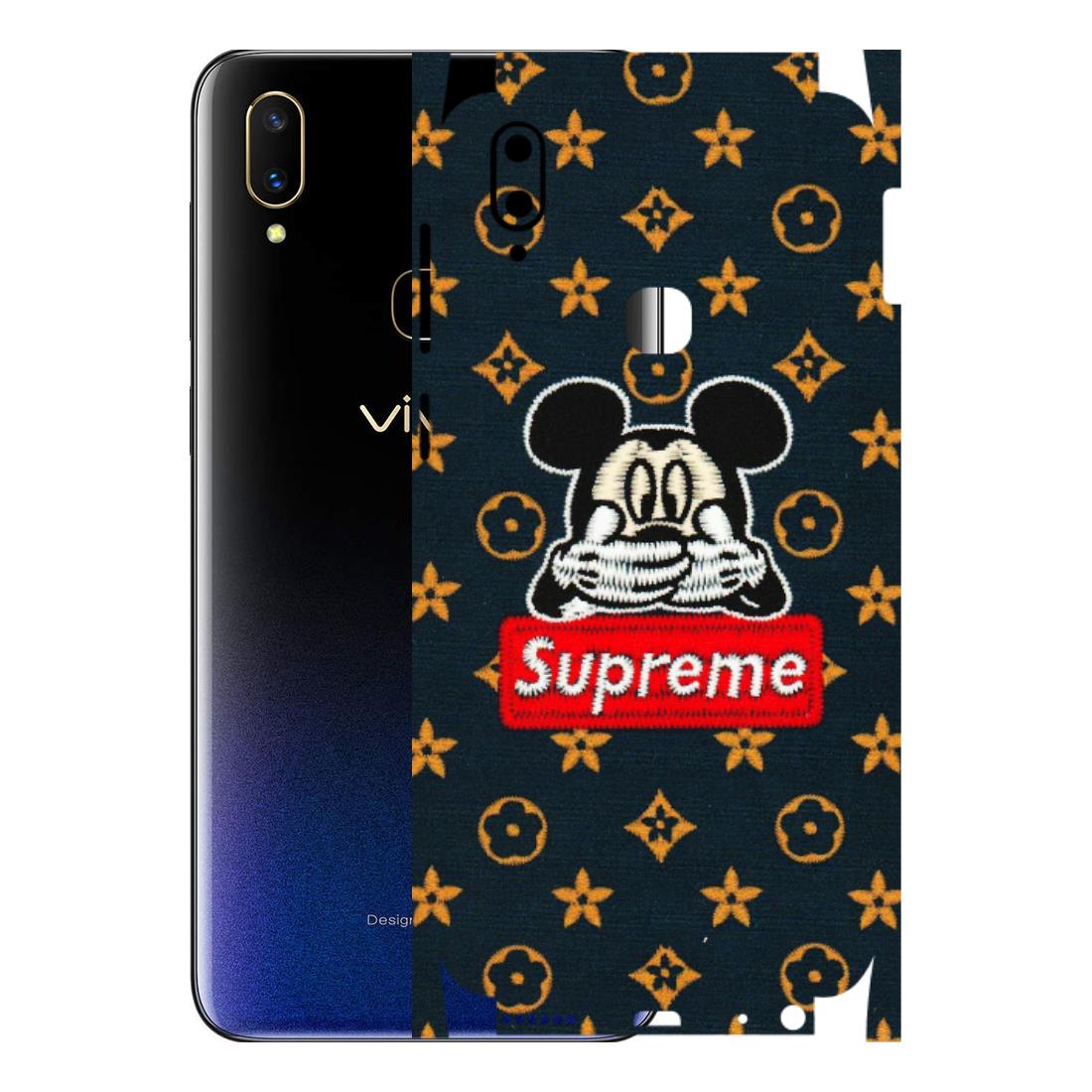 VIVO Z/V/X/T/U/S Series Phone Skins (All Models) - Mickey Supreme - Matte Finish (M-83) Vivo V11