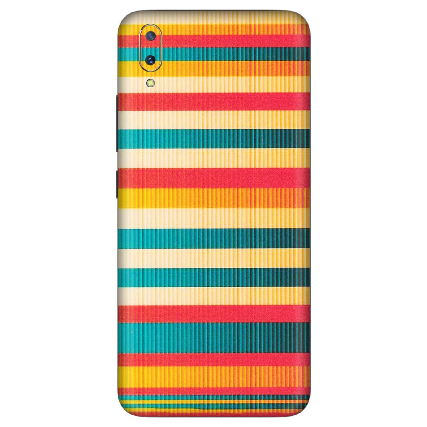VIVO Z/V/X/T/U/S Series Phone Skins (All Models) - Colourful Stripes Soothing Effect - Matte Finish (M-86) Vivo V11