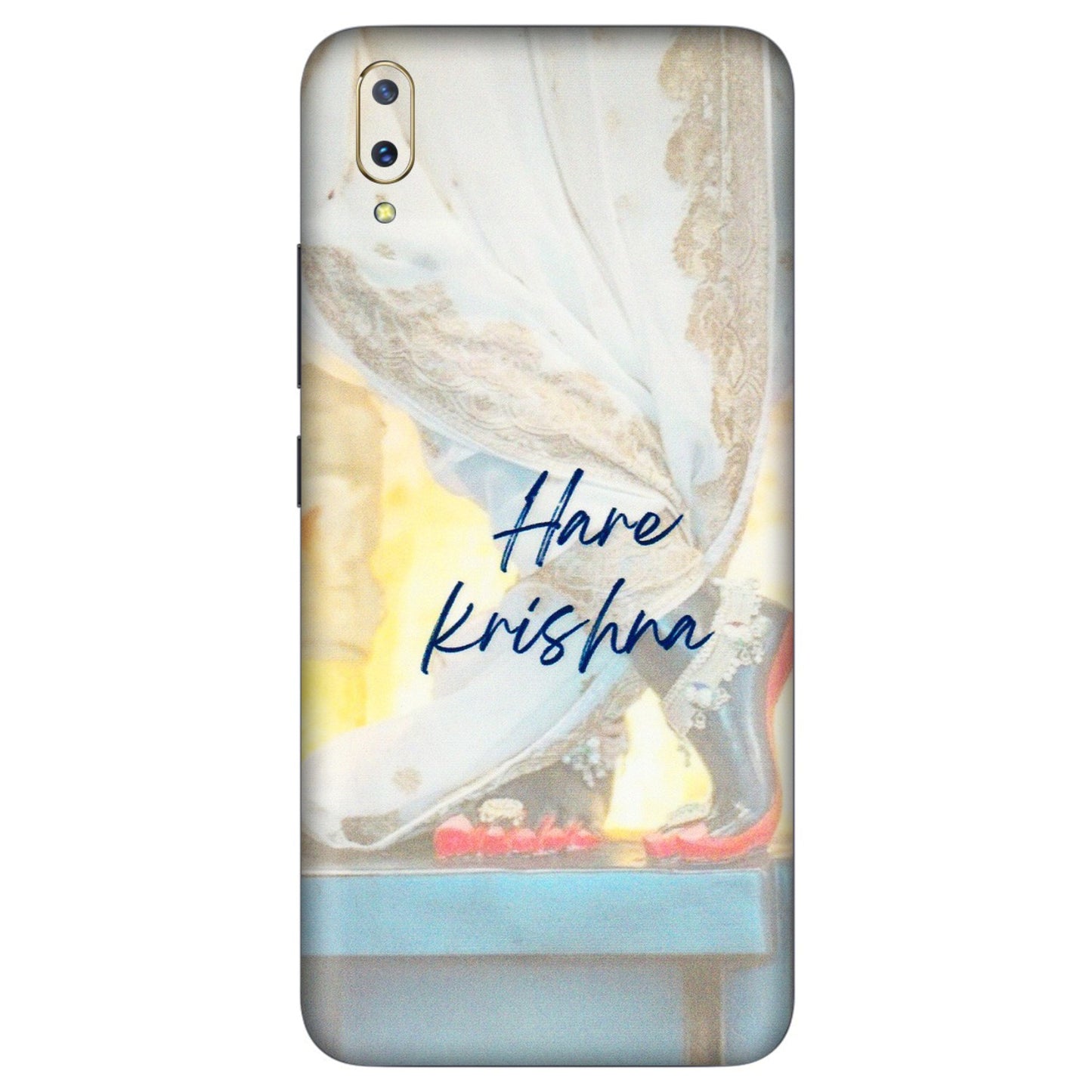 VIVO Z/V/X/T/U/S Series Phone Skins (All Models) - Hare Krishna - 3D Embossed Finish (L-03) Vivo V11 Pro