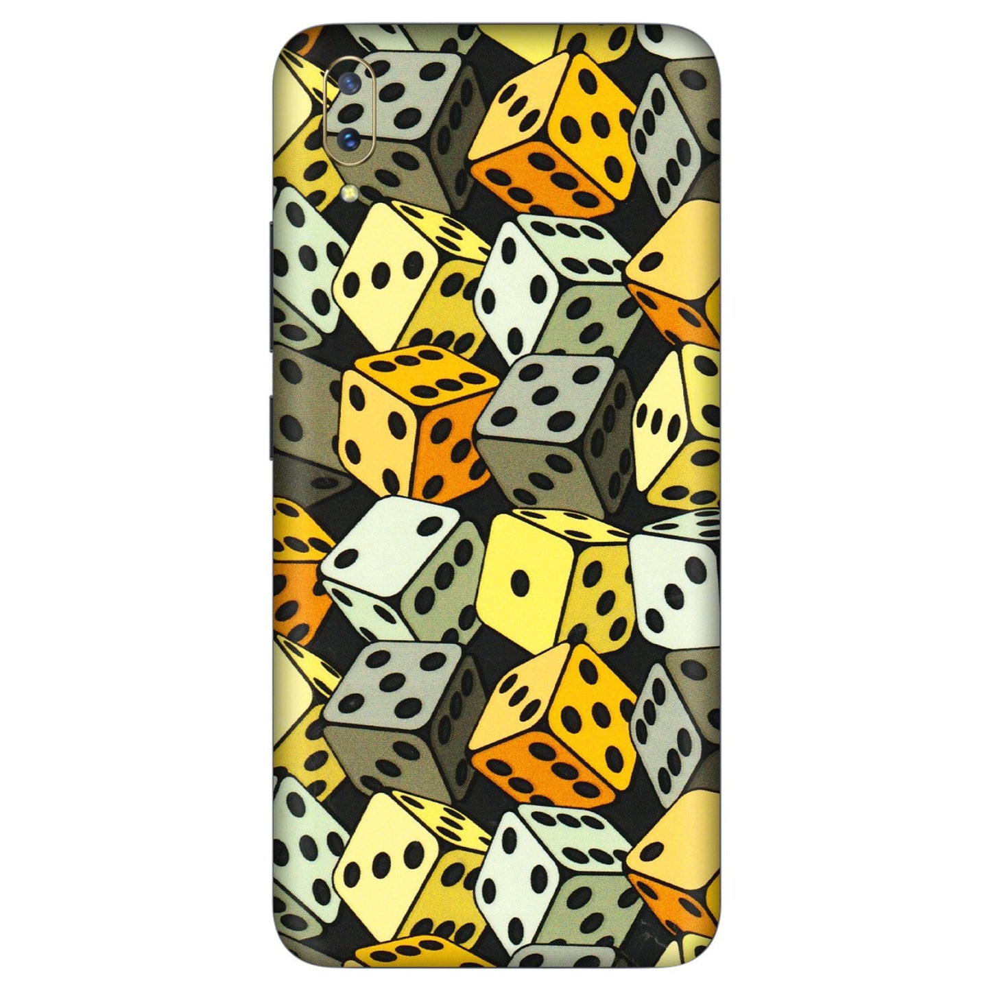 VIVO Z/V/X/T/U/S Series Phone Skins (All Models) - Dices Of Life - 3D Embossed Finish (L-04) Vivo V11 Pro