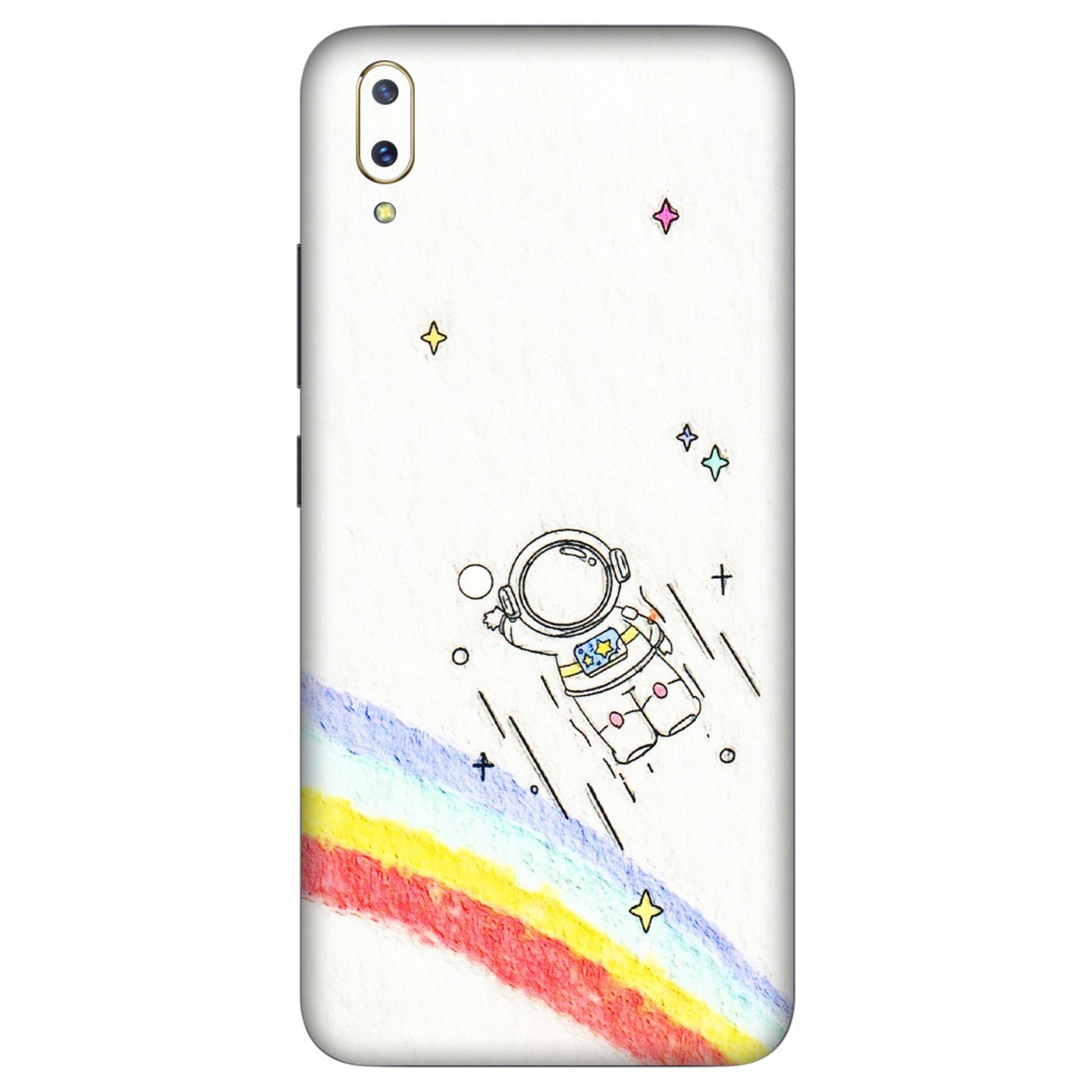 VIVO Z/V/X/T/U/S Series Phone Skins (All Models) - Milkyway Astronaut - 3D Embossed Finish (L-110) Vivo V11 Pro
