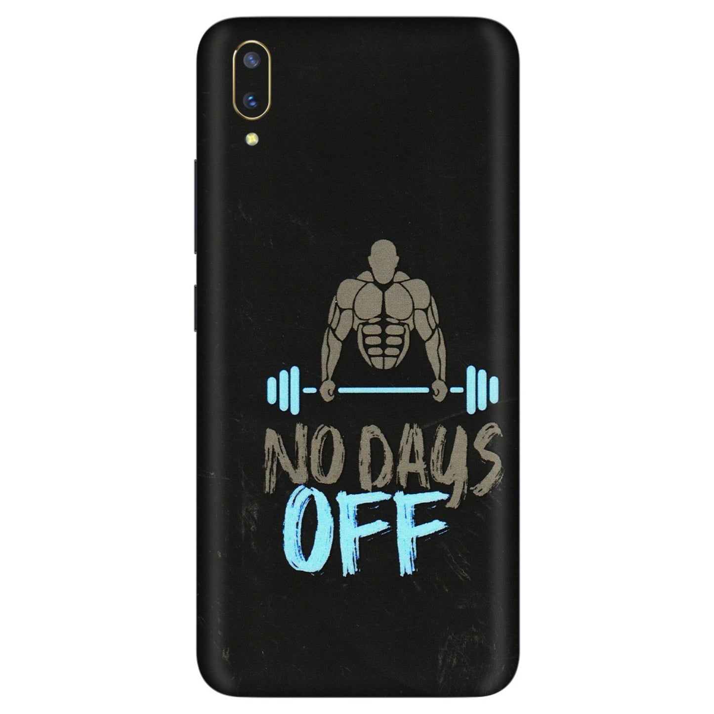 VIVO Z/V/X/T/U/S Series Phone Skins (All Models) - Gym Lover - 3D Embossed Finish (L-127) Vivo V11 Pro