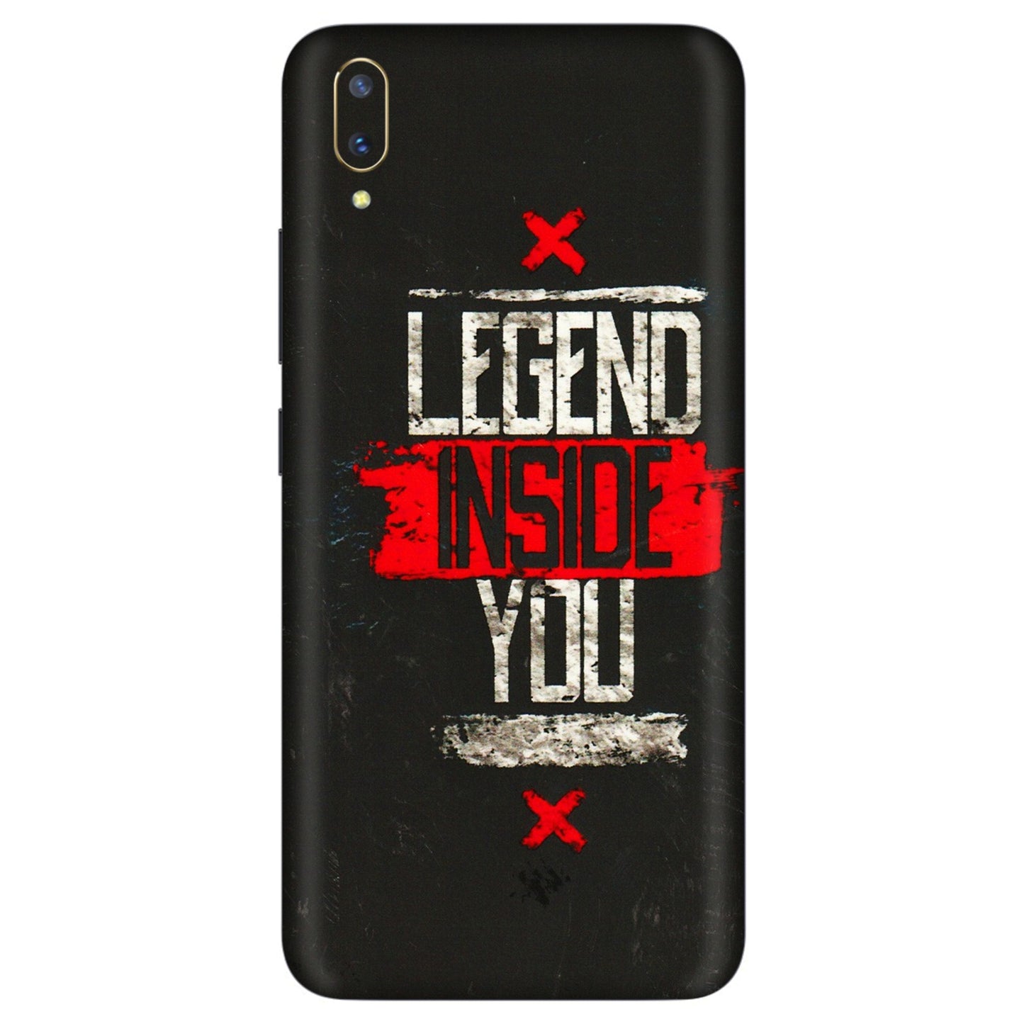 VIVO Z/V/X/T/U/S Series Phone Skins (All Models) - Legend Inside You - 3D Embossed Finish (L-186) Vivo V11 Pro