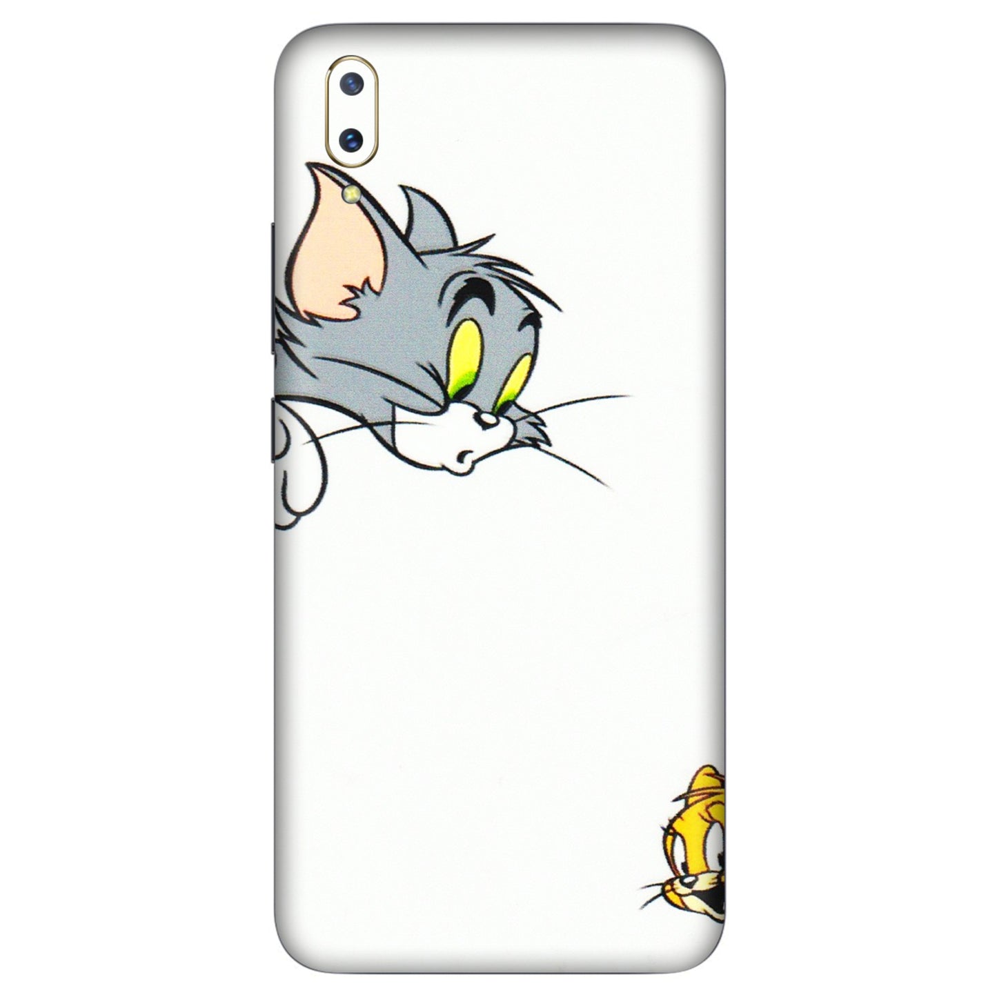 VIVO Z/V/X/T/U/S Series Phone Skins (All Models) - Cute Tom And Jerry - 3D Embossed Finish (L-220) Vivo V11 Pro