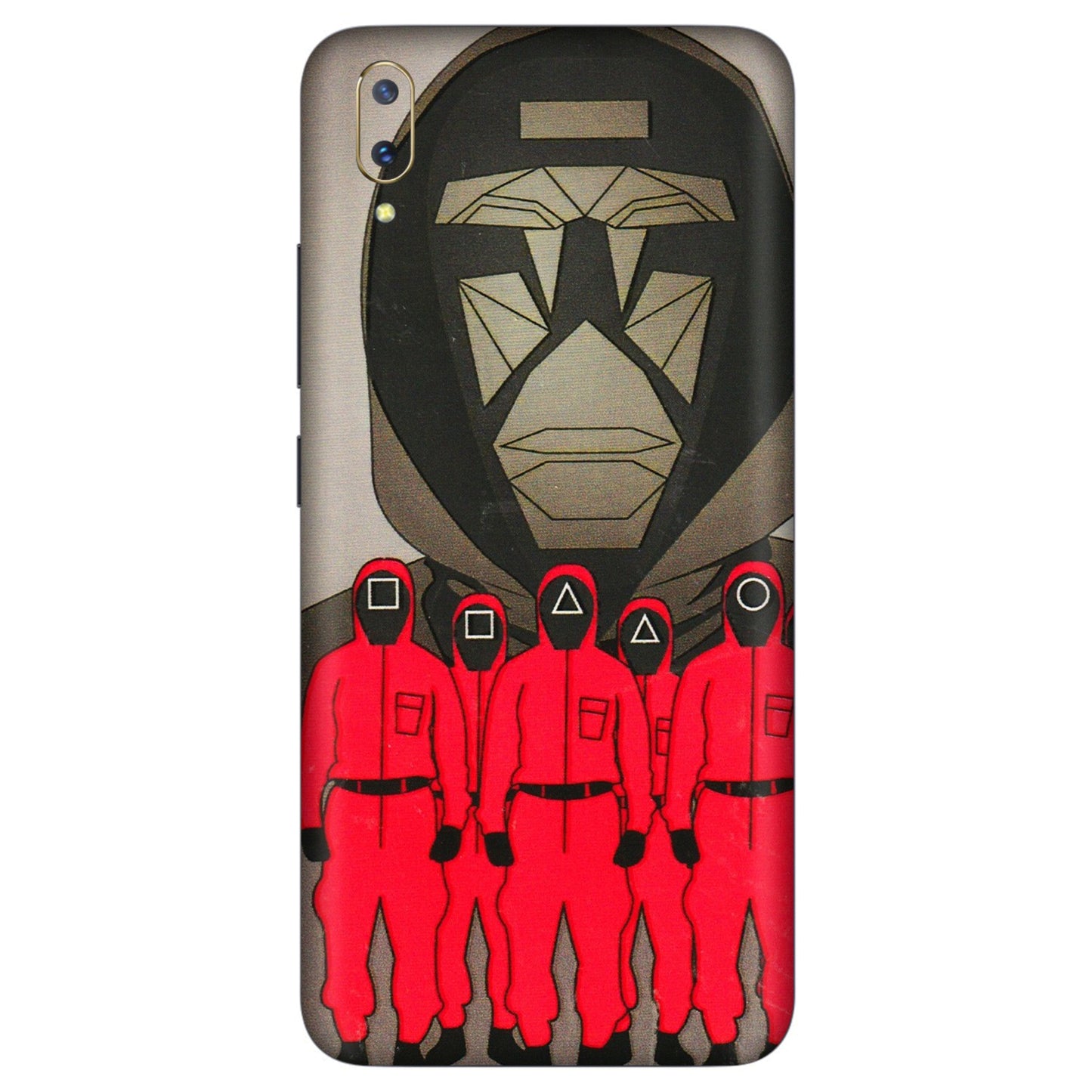 VIVO Z/V/X/T/U/S Series Phone Skins (All Models) - Squid Game Hero - 3D Embossed Finish (L-245) Vivo V11 Pro