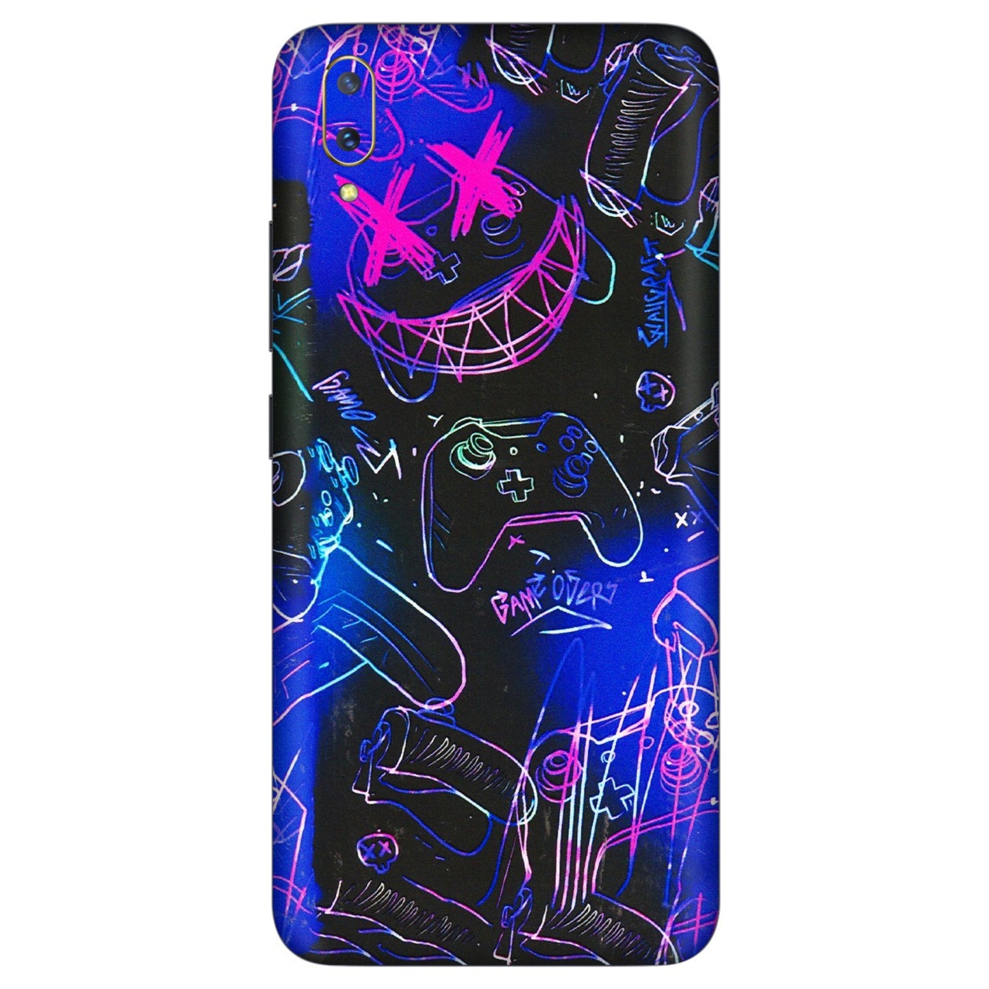 VIVO Z/V/X/T/U/S Series Phone Skins (All Models) - Gamers Paradise - 3D Embossed Finish (L-258) Vivo V11 Pro