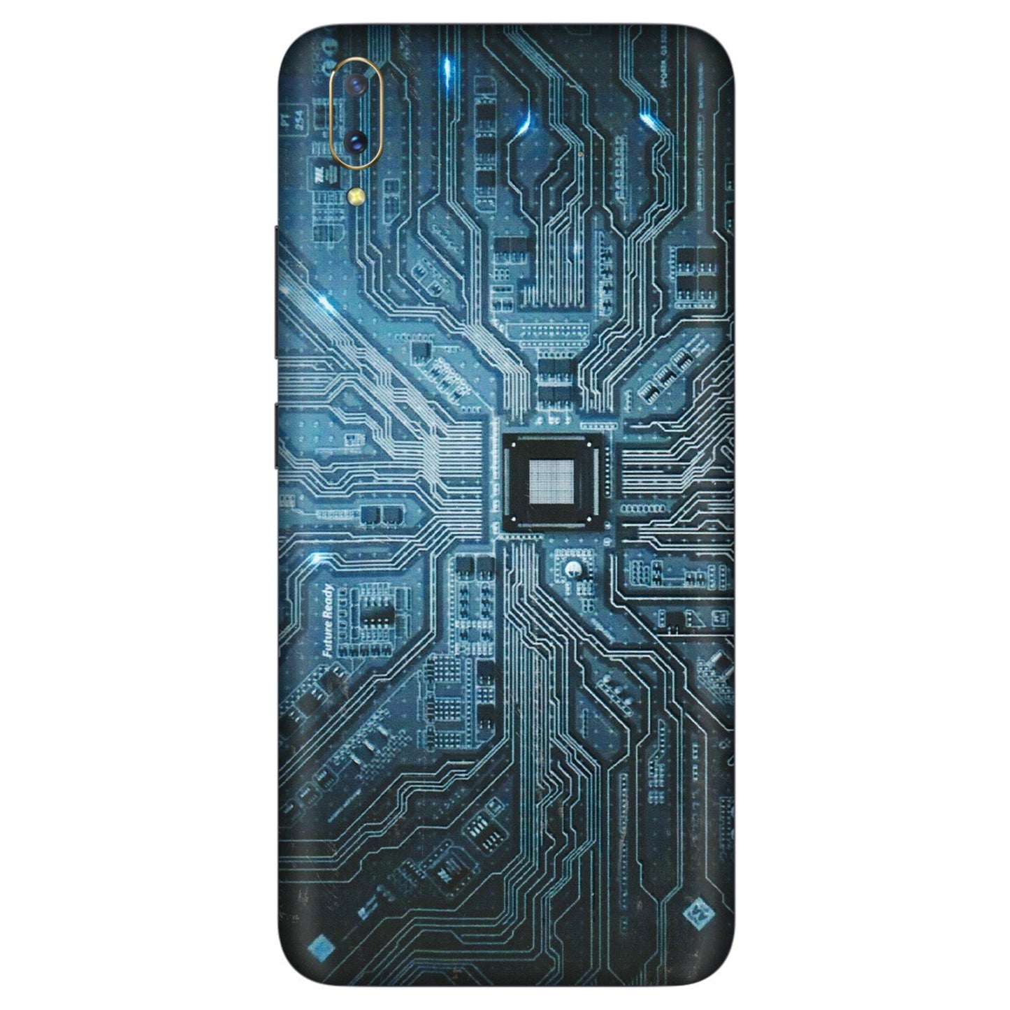 VIVO Z/V/X/T/U/S Series Phone Skins (All Models) - Original Circuit - 3D Embossed Finish (L-267) Vivo V11 Pro