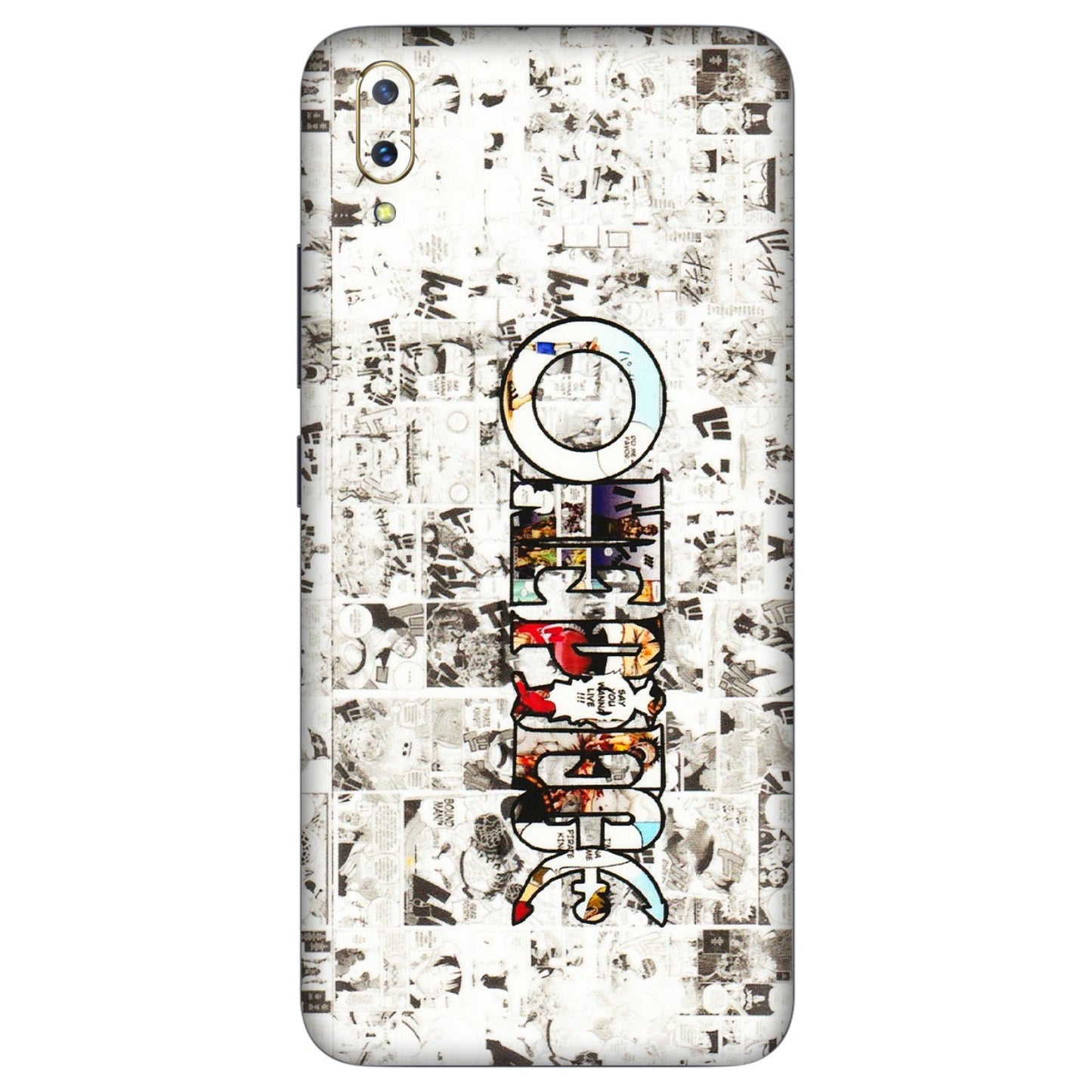 VIVO Z/V/X/T/U/S Series Phone Skins (All Models) - One Piece Manga - 3D Embossed Finish (L-26) Vivo V11 Pro