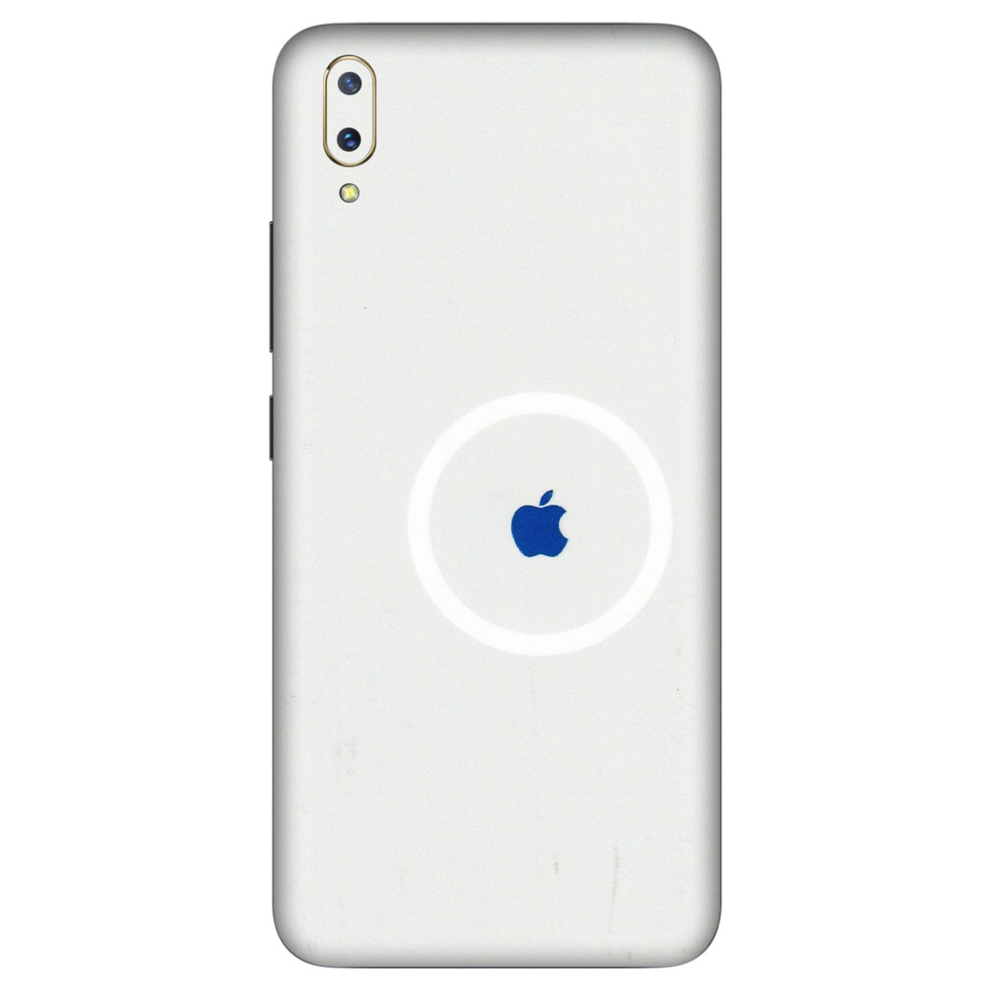 VIVO Z/V/X/T/U/S Series Phone Skins (All Models) - iPhone Magsafe Logo - 3D Embossed Finish (L-320) Vivo V11 Pro