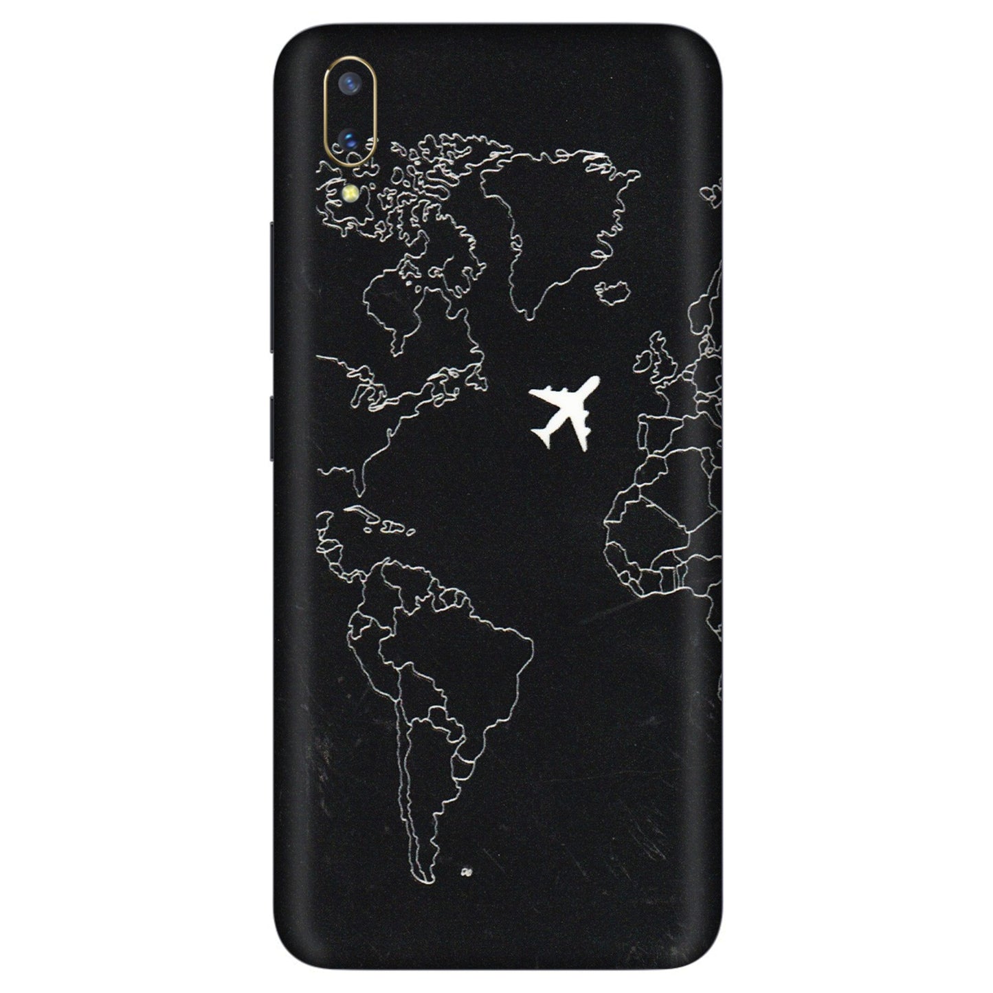 VIVO Z/V/X/T/U/S Series Phone Skins (All Models) - Never Ending Travel - 3D Embossed Finish (L-79) Vivo V11 Pro