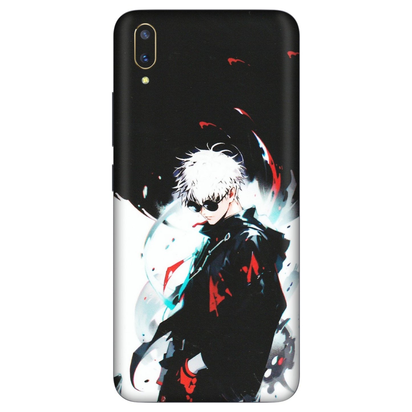 VIVO Z/V/X/T/U/S Series Phone Skins (All Models) - Gojo Powerful Charater Kaisen Anime - Matte Finish (M-144) Vivo V11 Pro